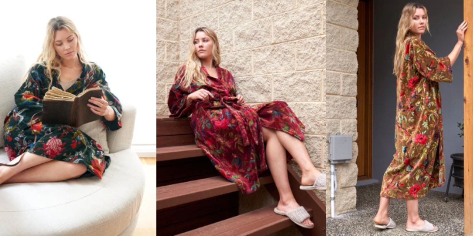 Velvet Robes Women's