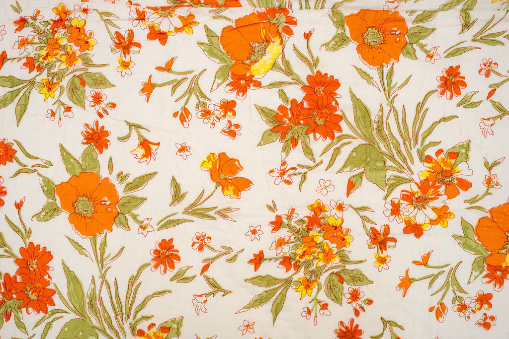 Botanical Garden Green Quilt Set - Handprinted Cotton