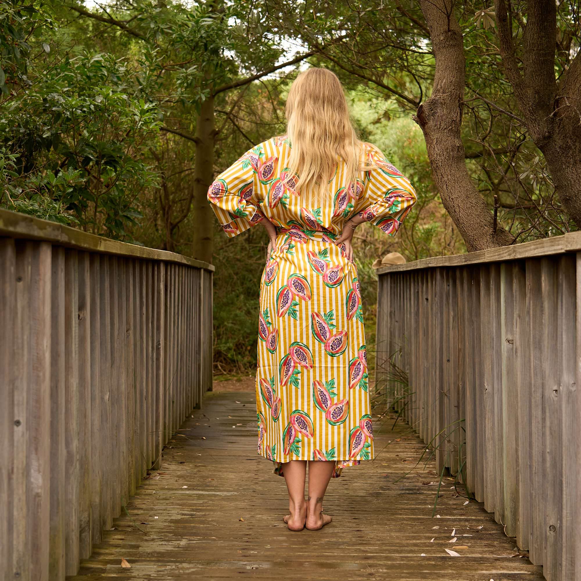 Sunshine Cotton Kimono - Lounge & Beachwear