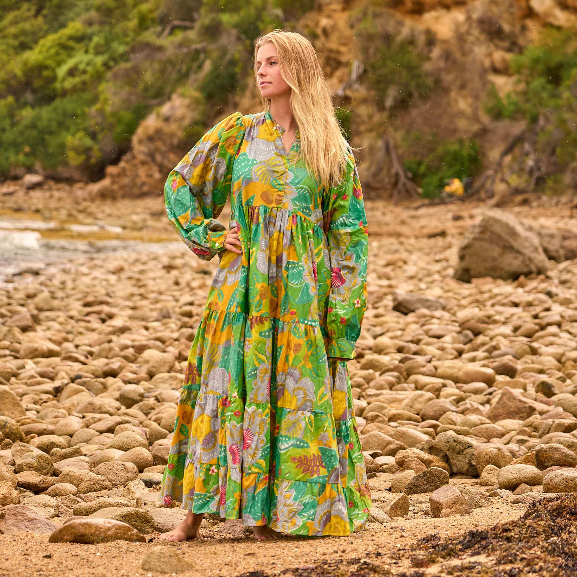 Jungle Song Maxi Dress