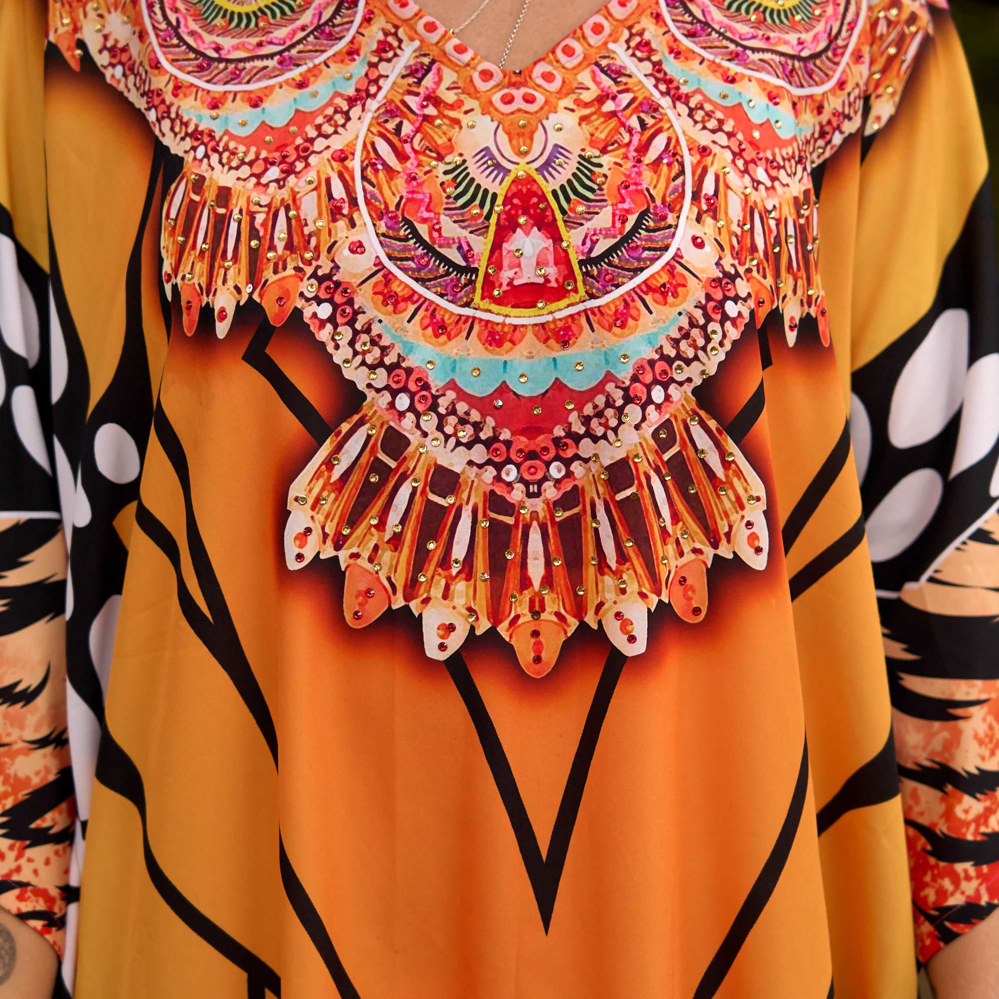 Summer Breeze Silk Kaftan