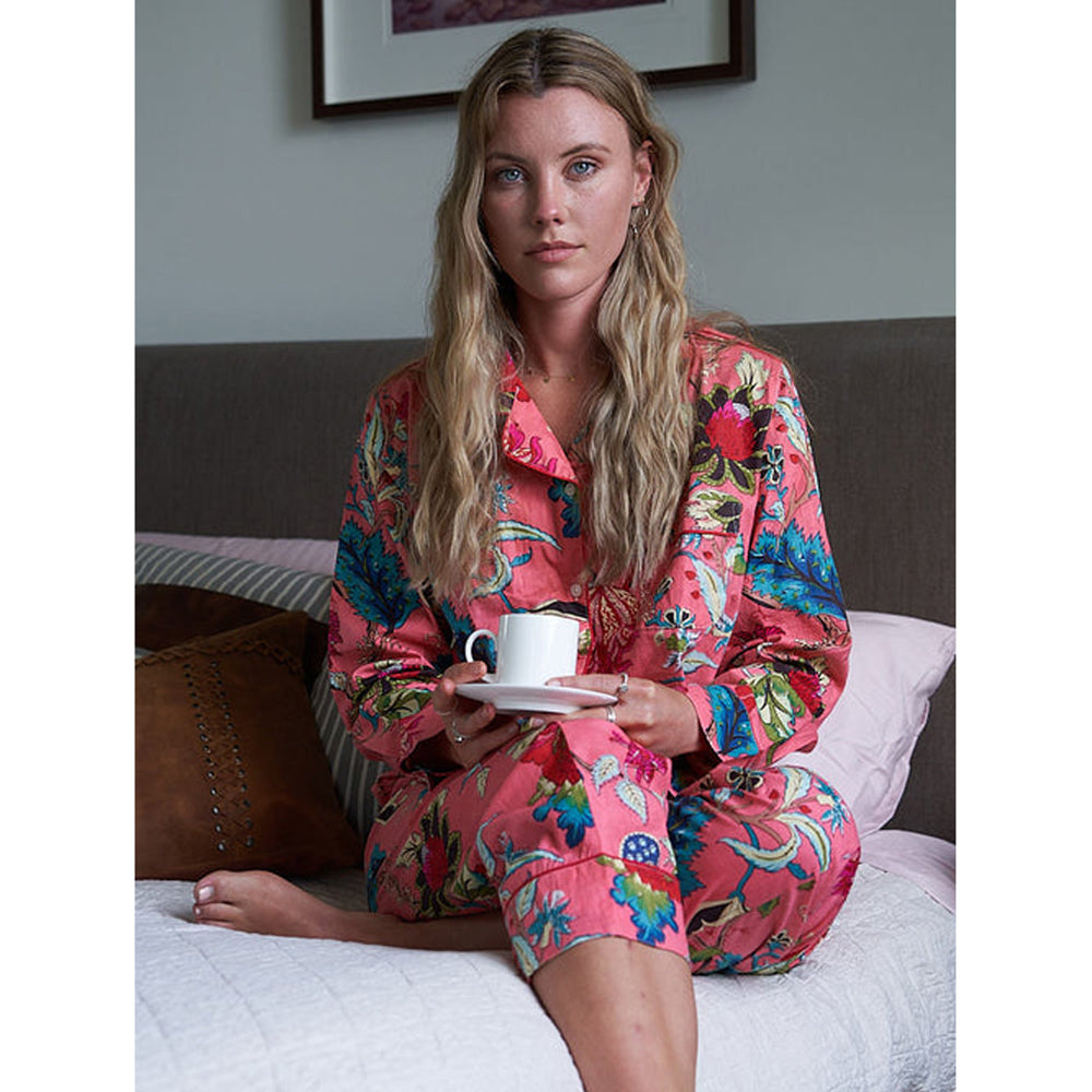 'Summer Vibes' 100% Cotton Pyjama Set