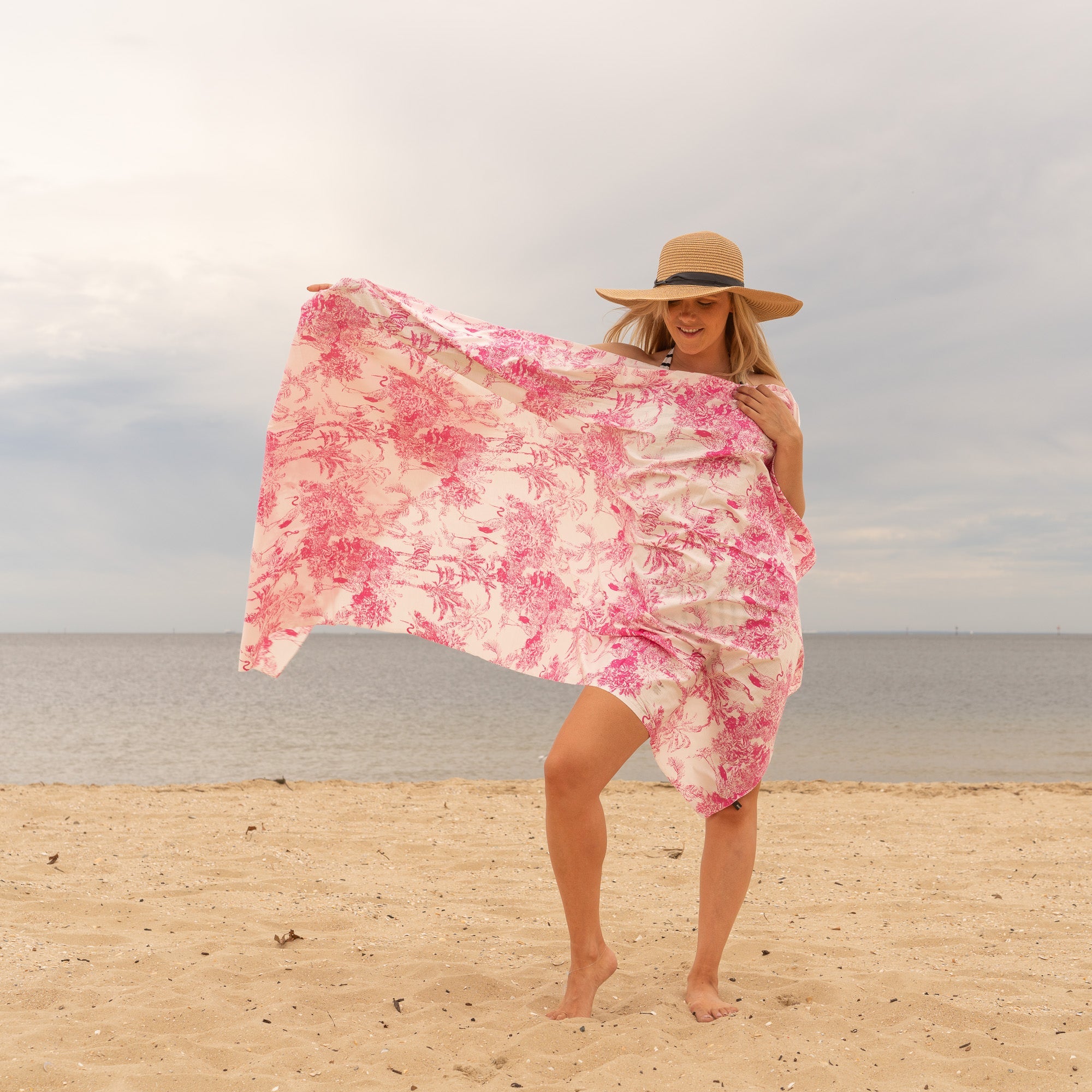 Paradise Pink - 100% Cotton Sarong