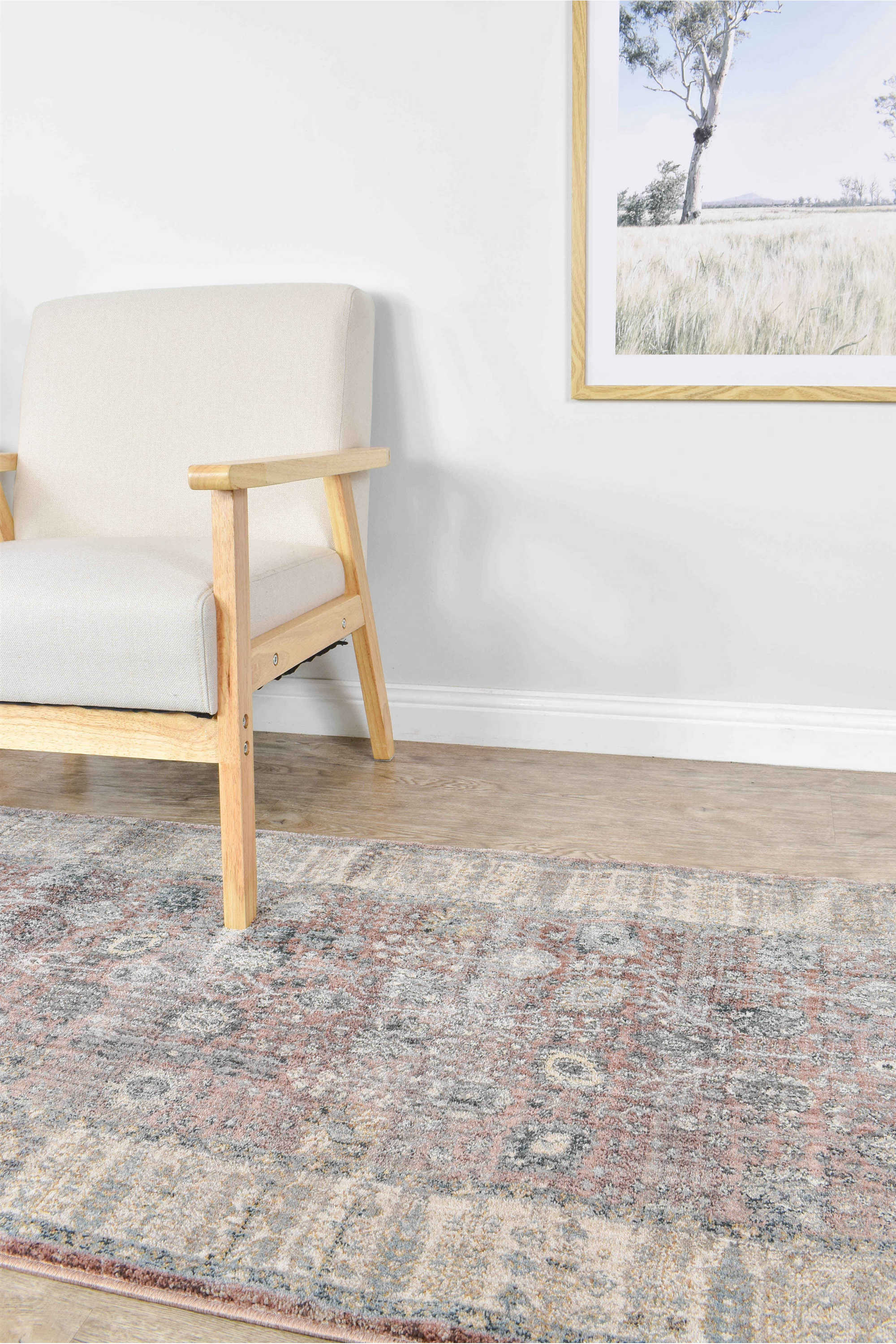 Novara 0B568A Rose Balm - Unique Decorative Rug