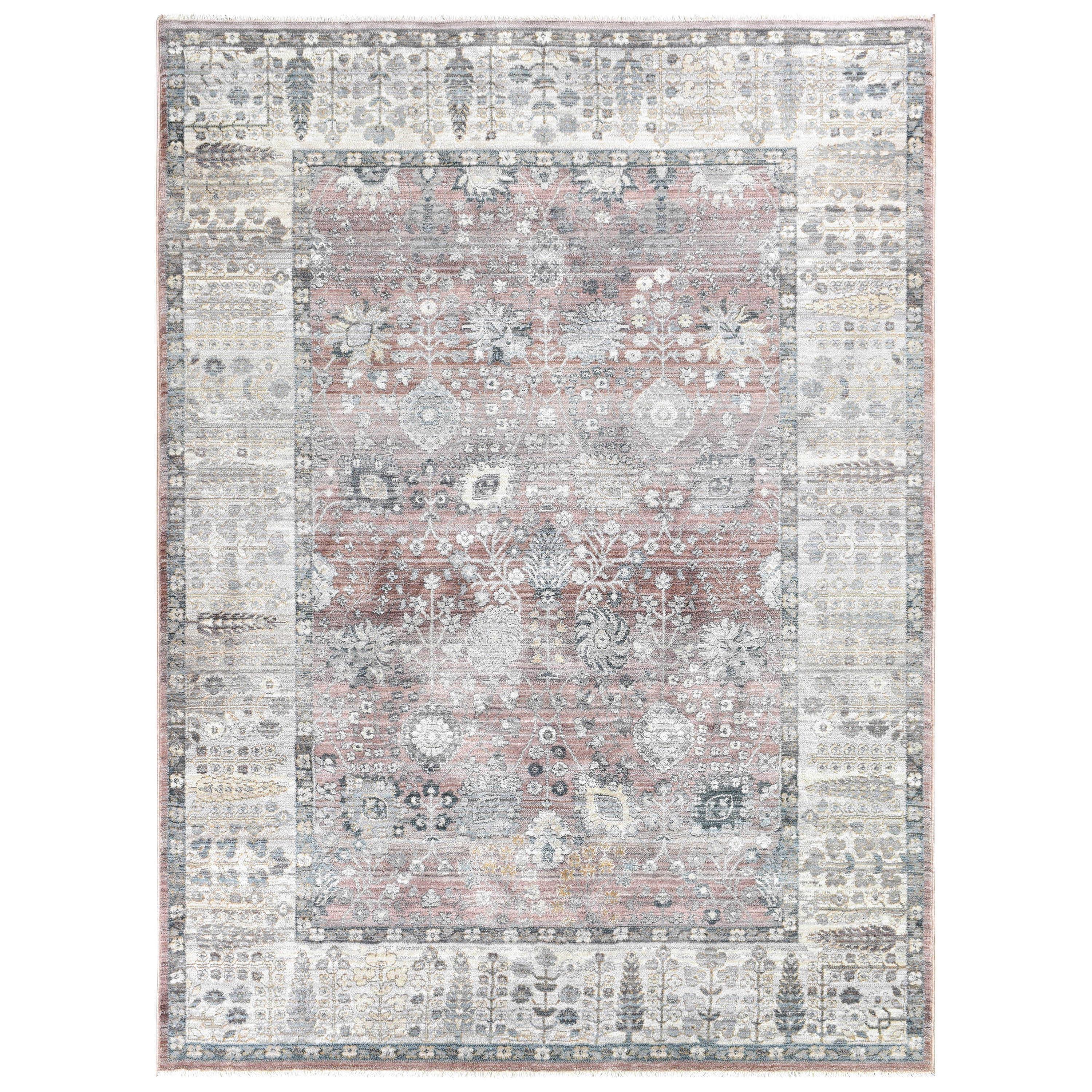 Novara 0B568A Rose Balm - Unique Decorative Rug