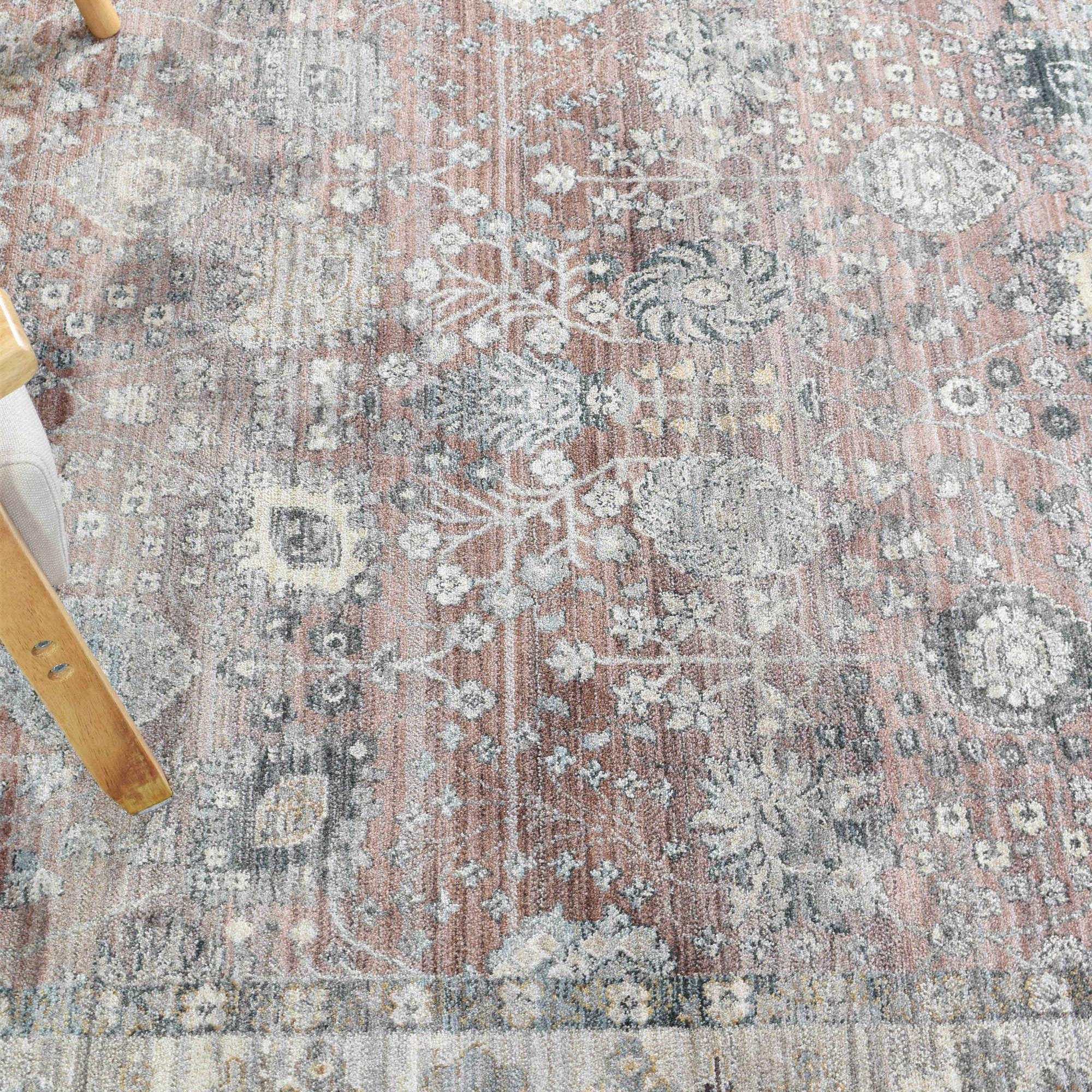 Novara 0B568A Rose Balm - Unique Decorative Rug