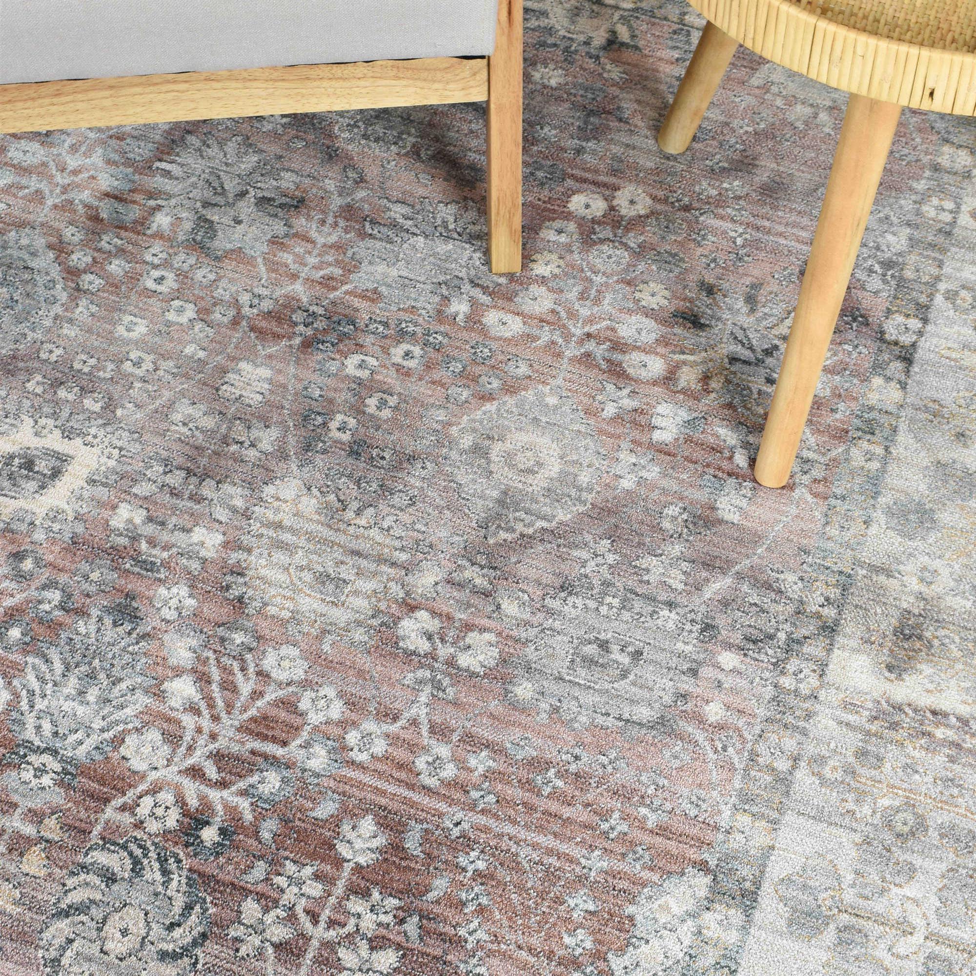 Novara 0B568A Rose Balm - Unique Decorative Rug
