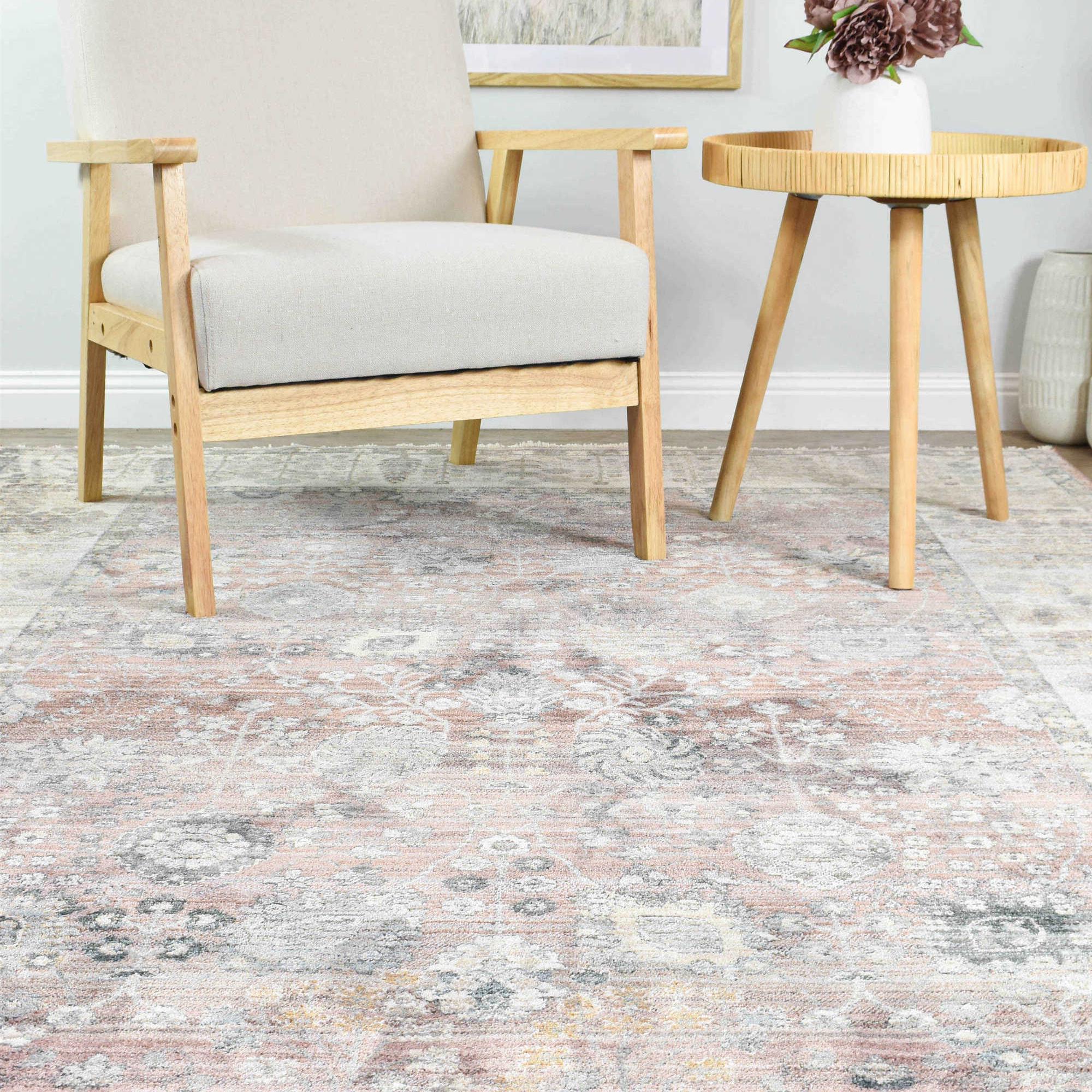 Novara 0B568A Rose Balm - Unique Decorative Rug