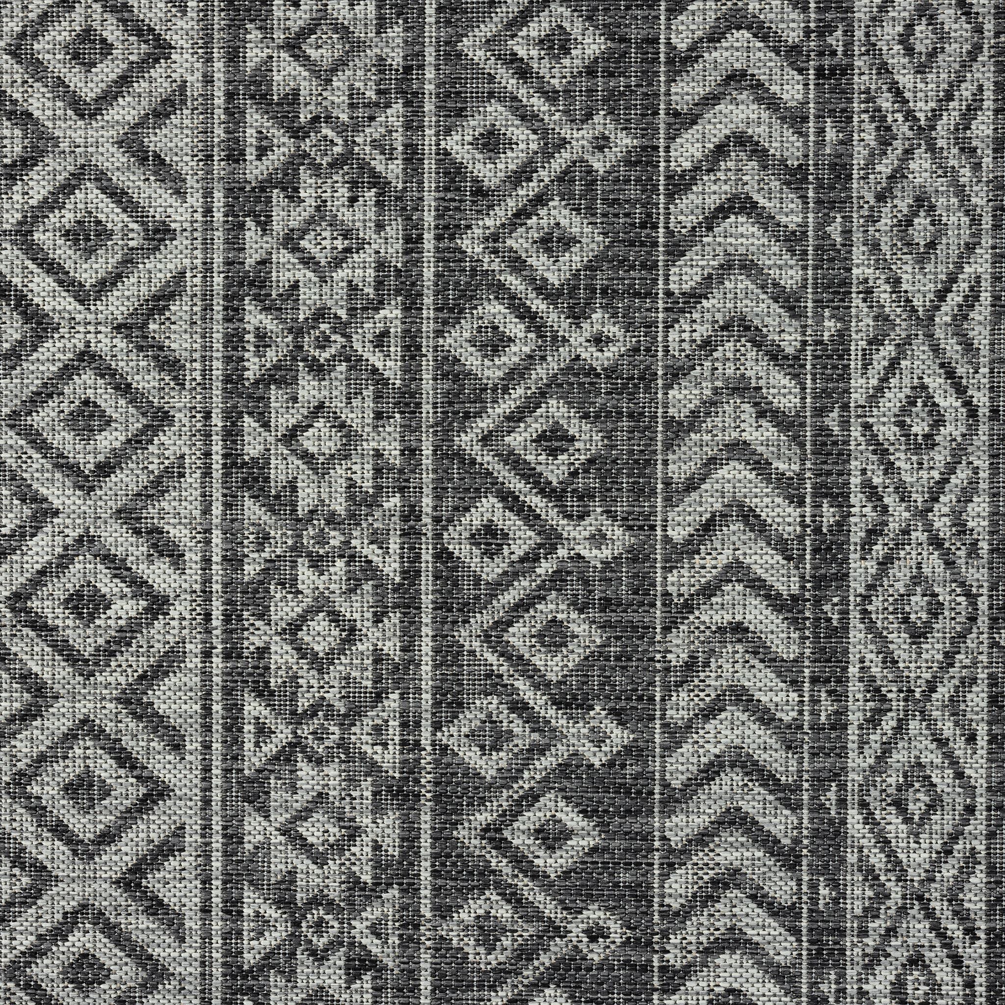 Alfresco 421 Dark Grey Rug - Weatherproof & Elegant