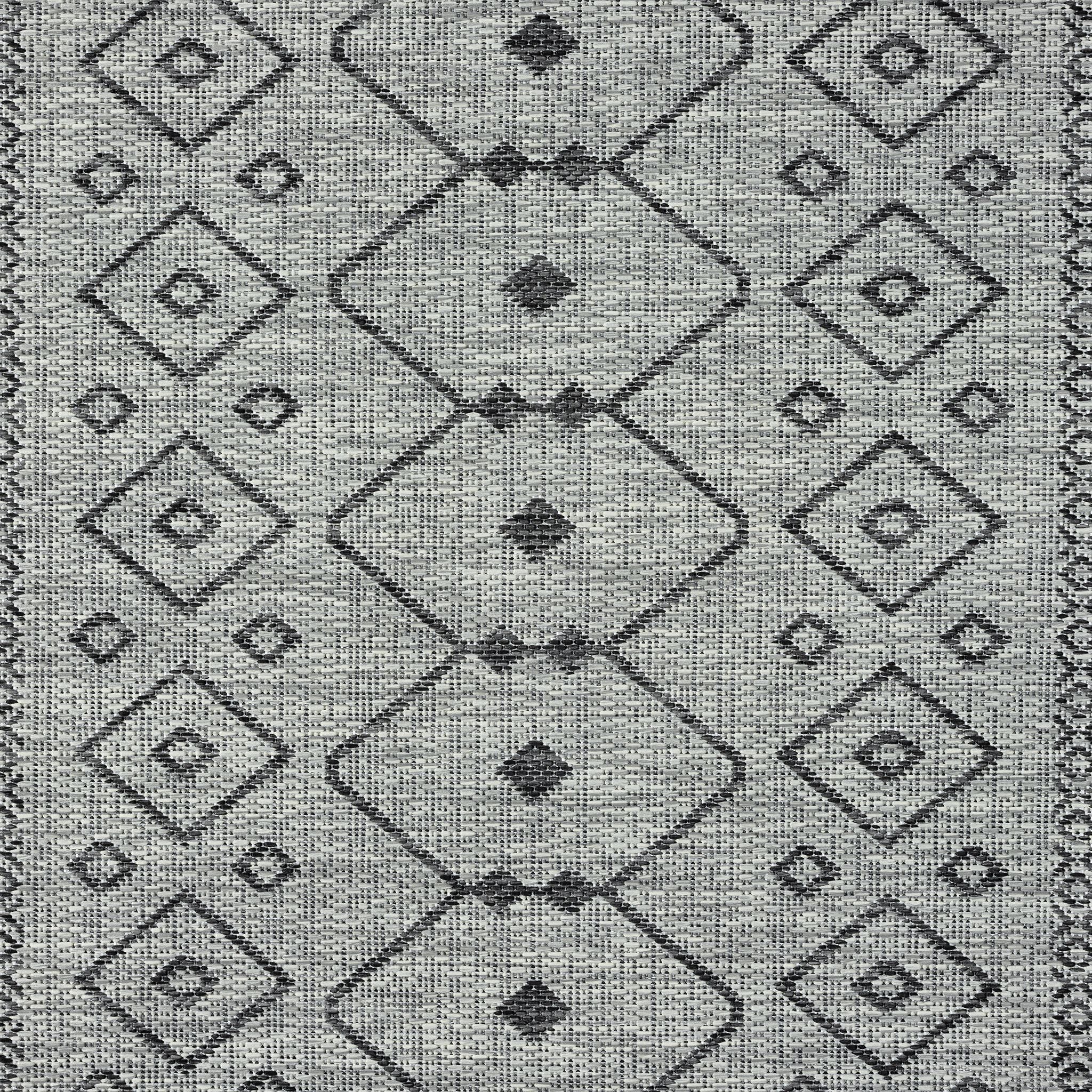 Alfresco 423 Lava Grey Runner Rug - Refined Hallway Rug