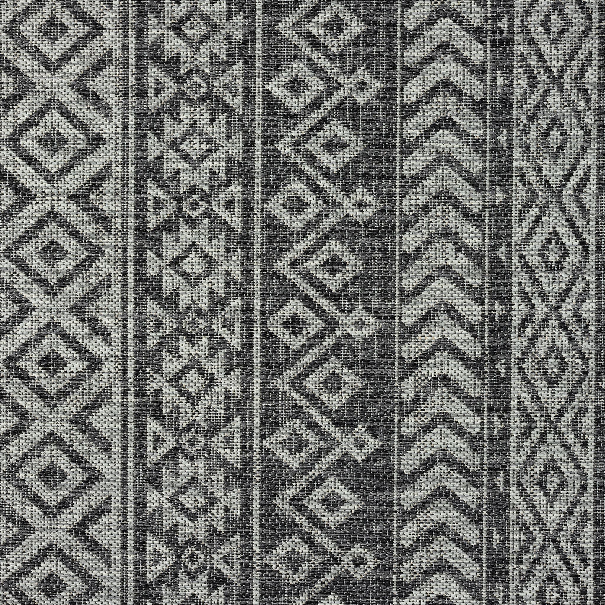 Alfresco 421 Dark Grey Runner Rug - Hallway Durability