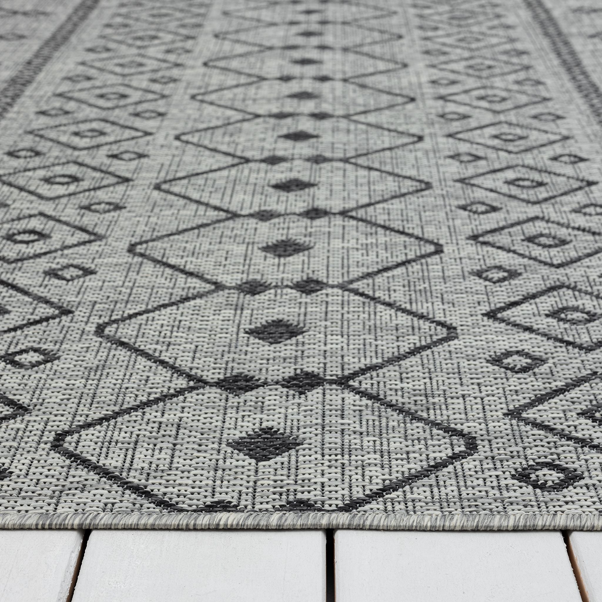 Alfresco 423 Lava Grey Rug - Sophisticated Floor Rug
