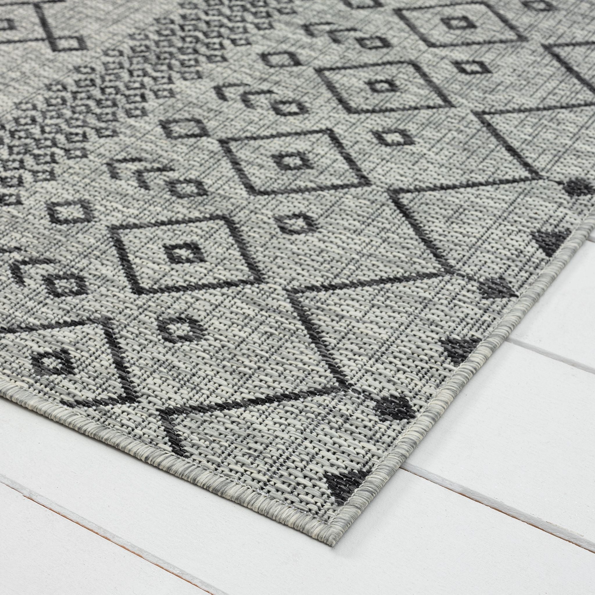 Alfresco 423 Lava Grey Rug - Sophisticated Floor Rug