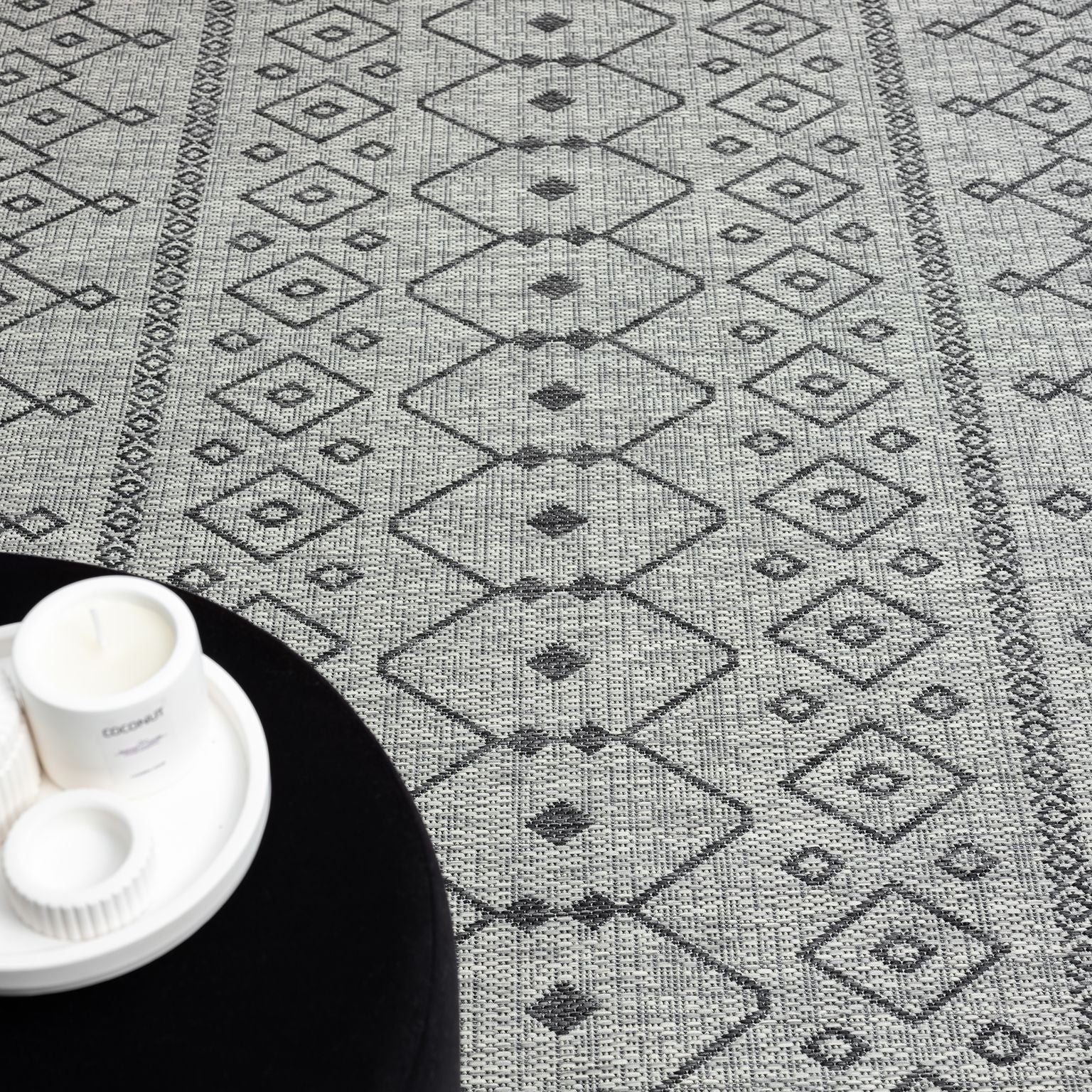 Alfresco 423 Lava Grey Rug - Sophisticated Floor Rug