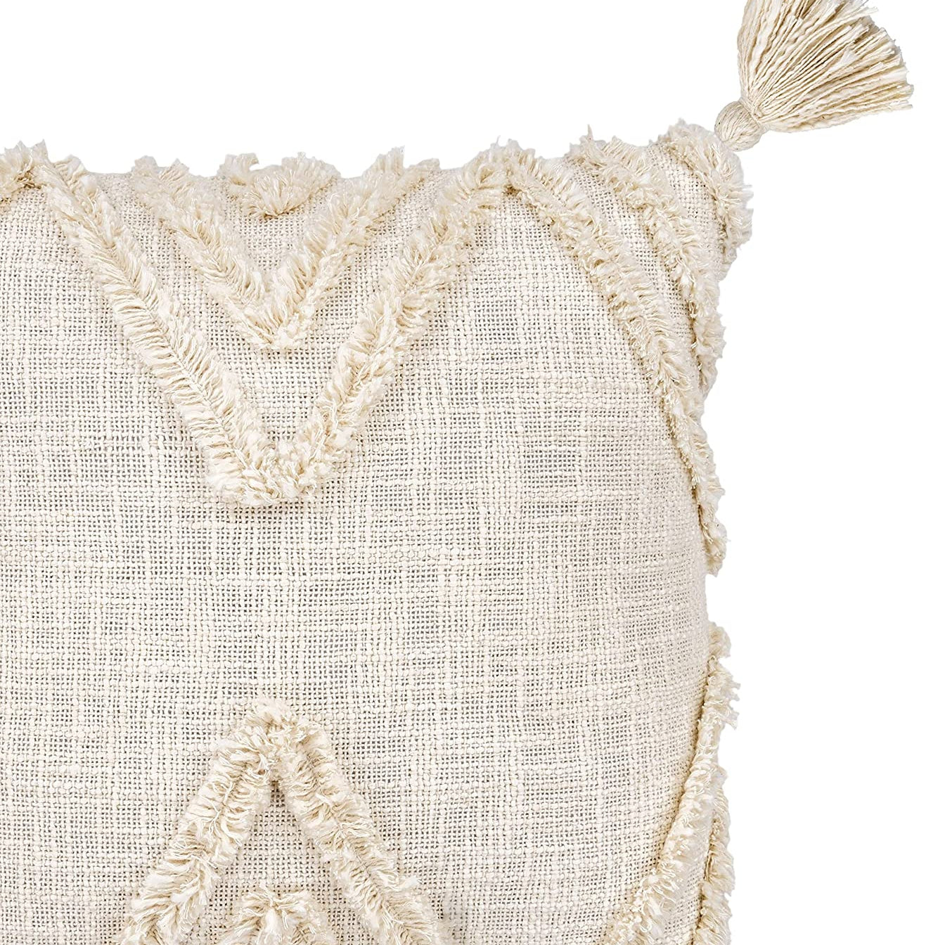 Ivory Coast Wool Cushion Cover - Handwoven
