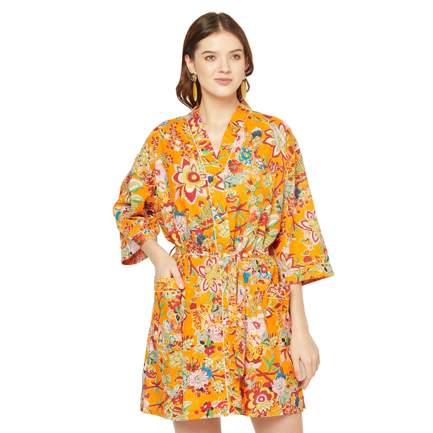 Bohemian Escape - Turkish Cotton Bathrobe