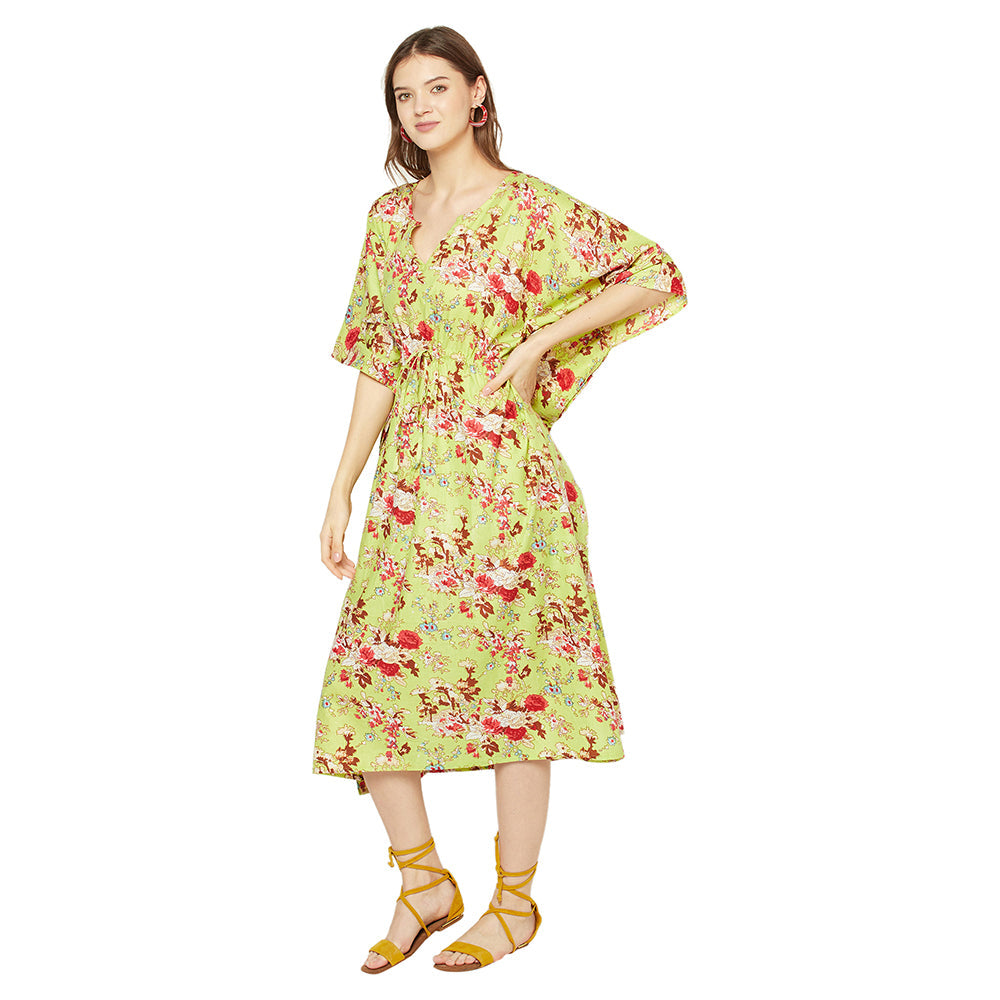 Elegant Ease Cotton Kaftan - 100% Cotton