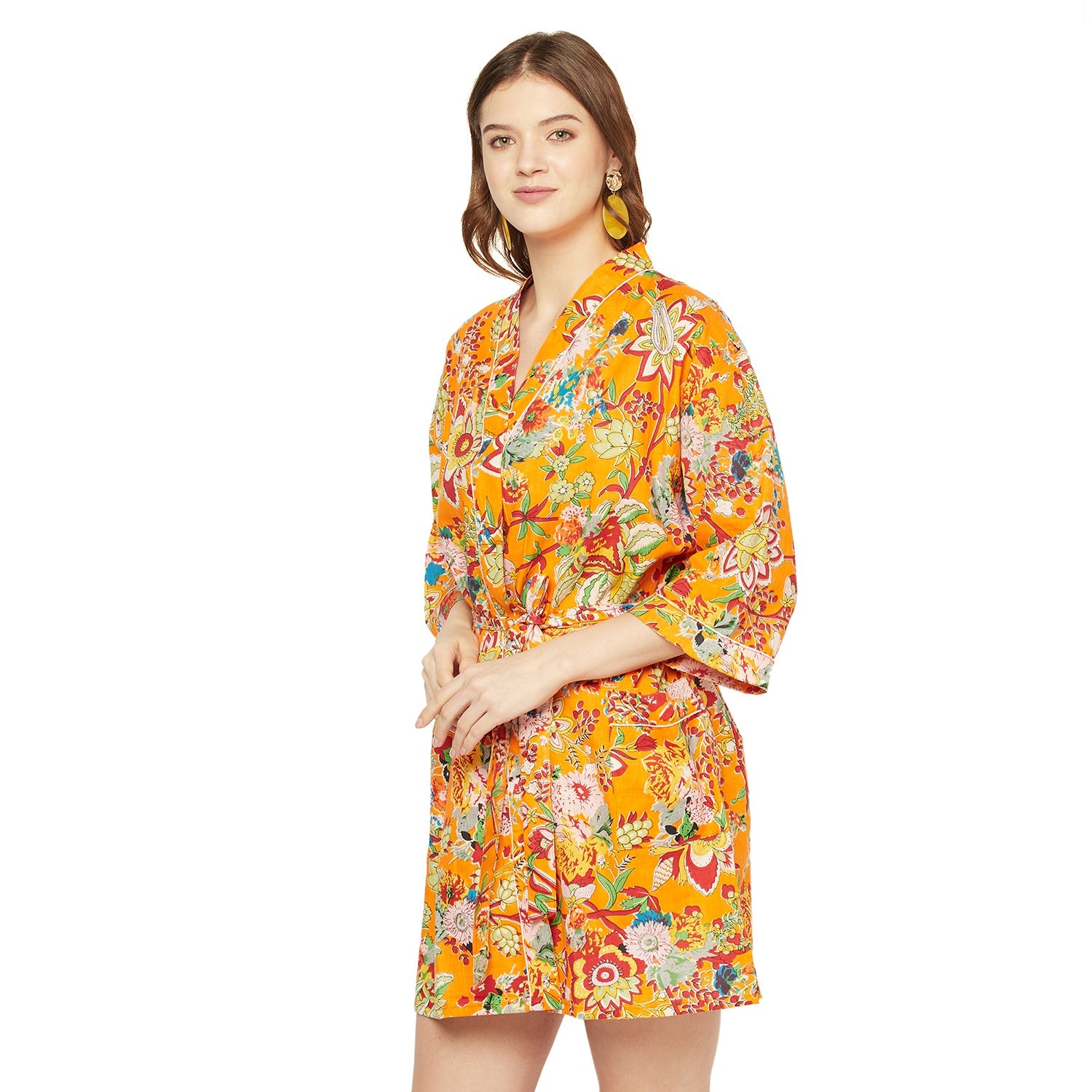 Bohemian Escape - Turkish Cotton Bathrobe