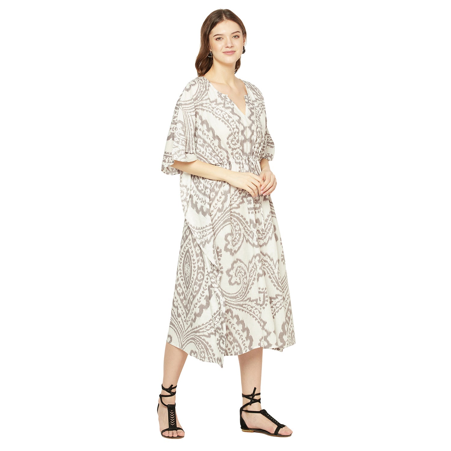 Serene Getaway - 100% Cotton Kaftan