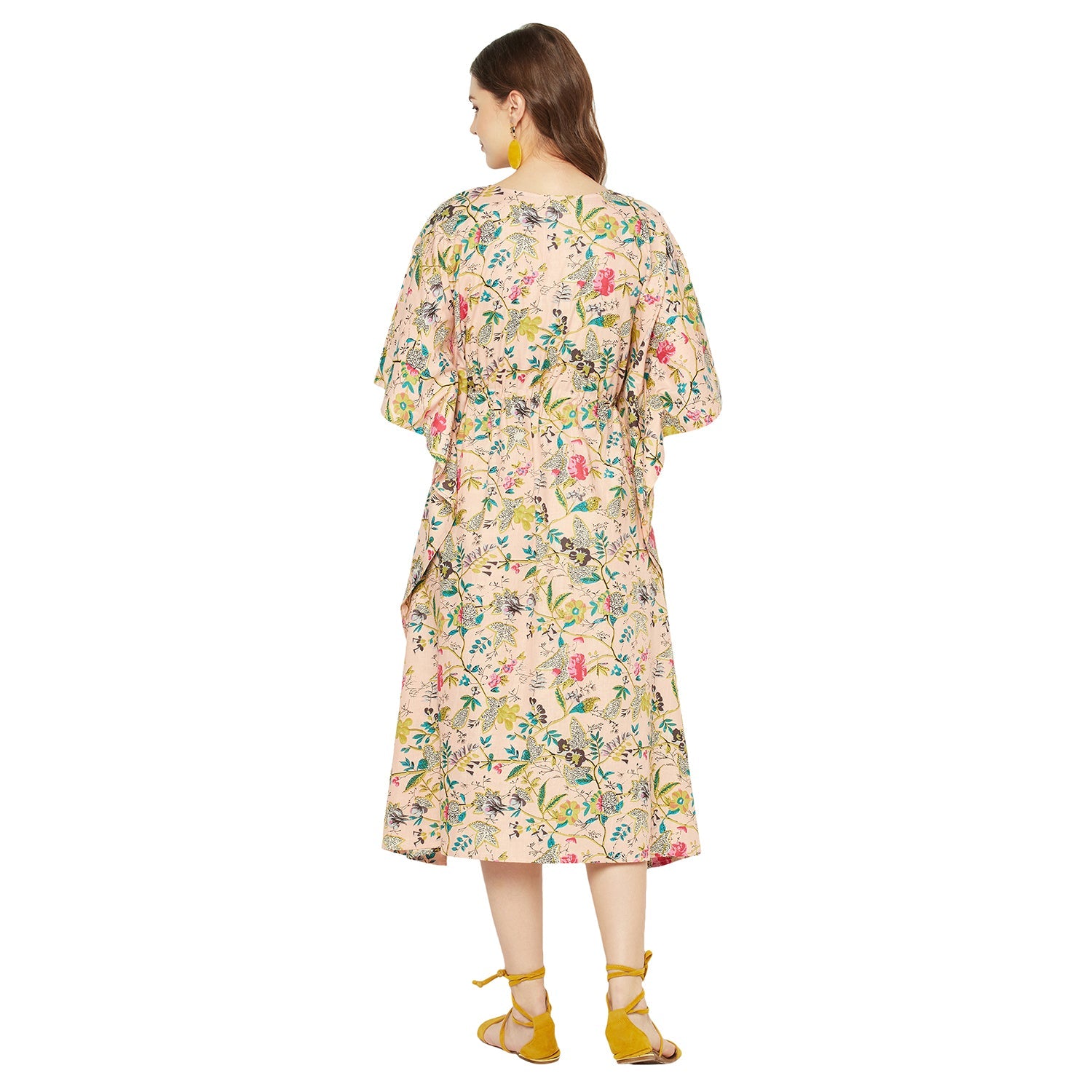 Nature's Symphony - 100% Cotton Kaftan