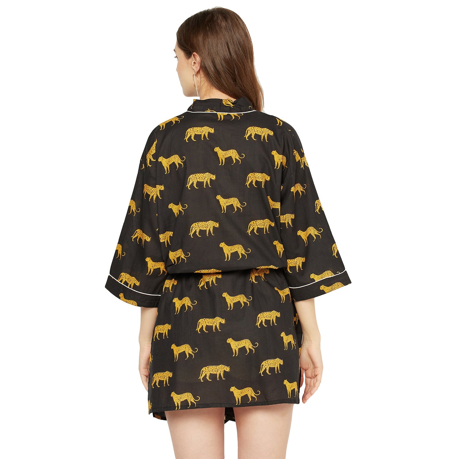 Frida's Delight Kimono - Cotton Dressing Gown