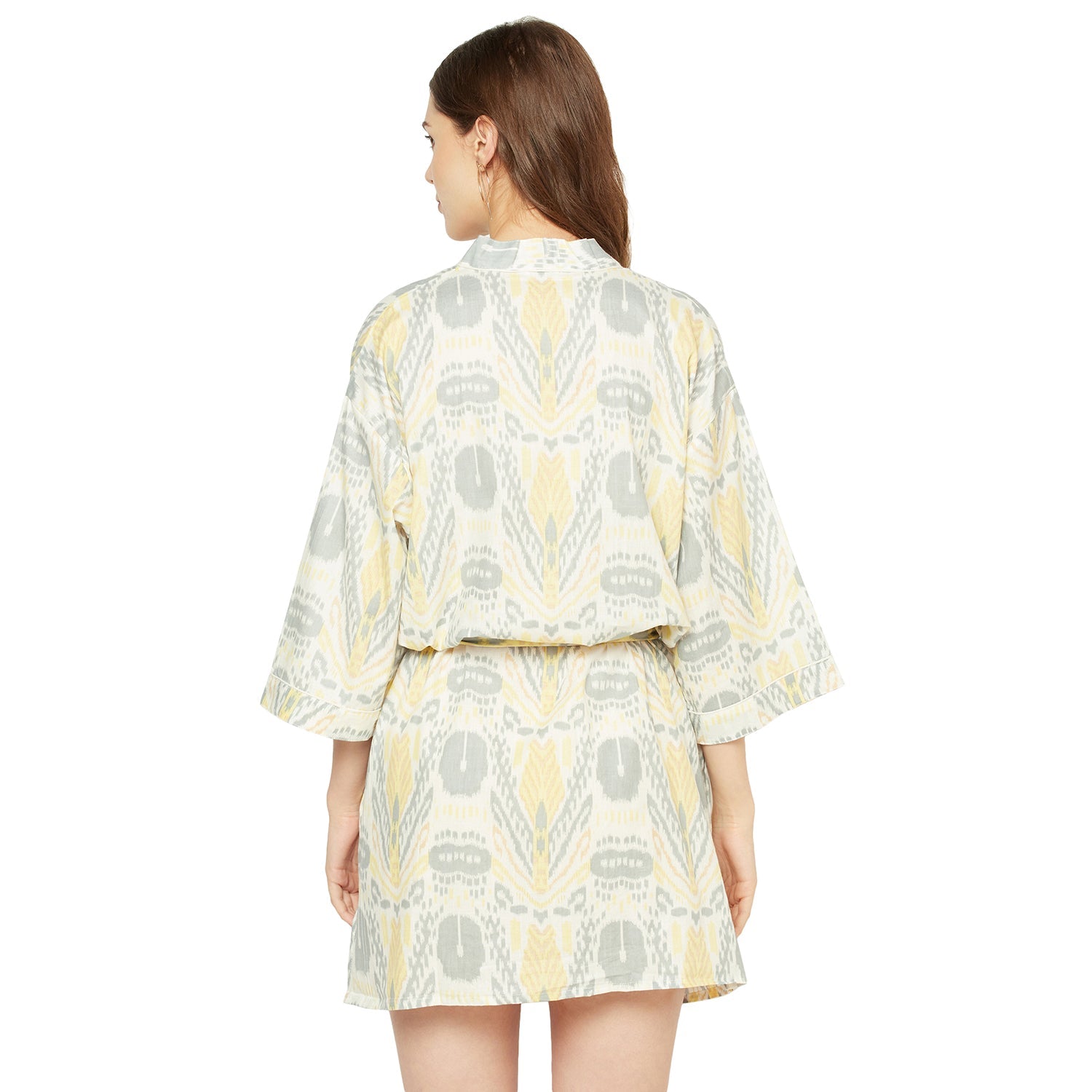 Soft & Sublime Cotton Kimono Robe - 100% Cotton