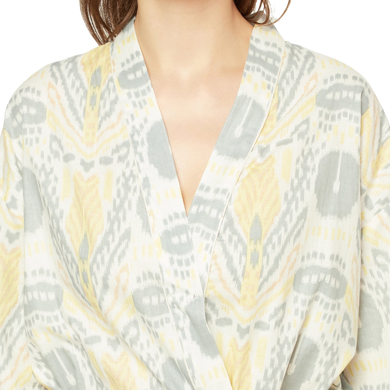 Soft & Sublime Cotton Kimono Robe - 100% Cotton