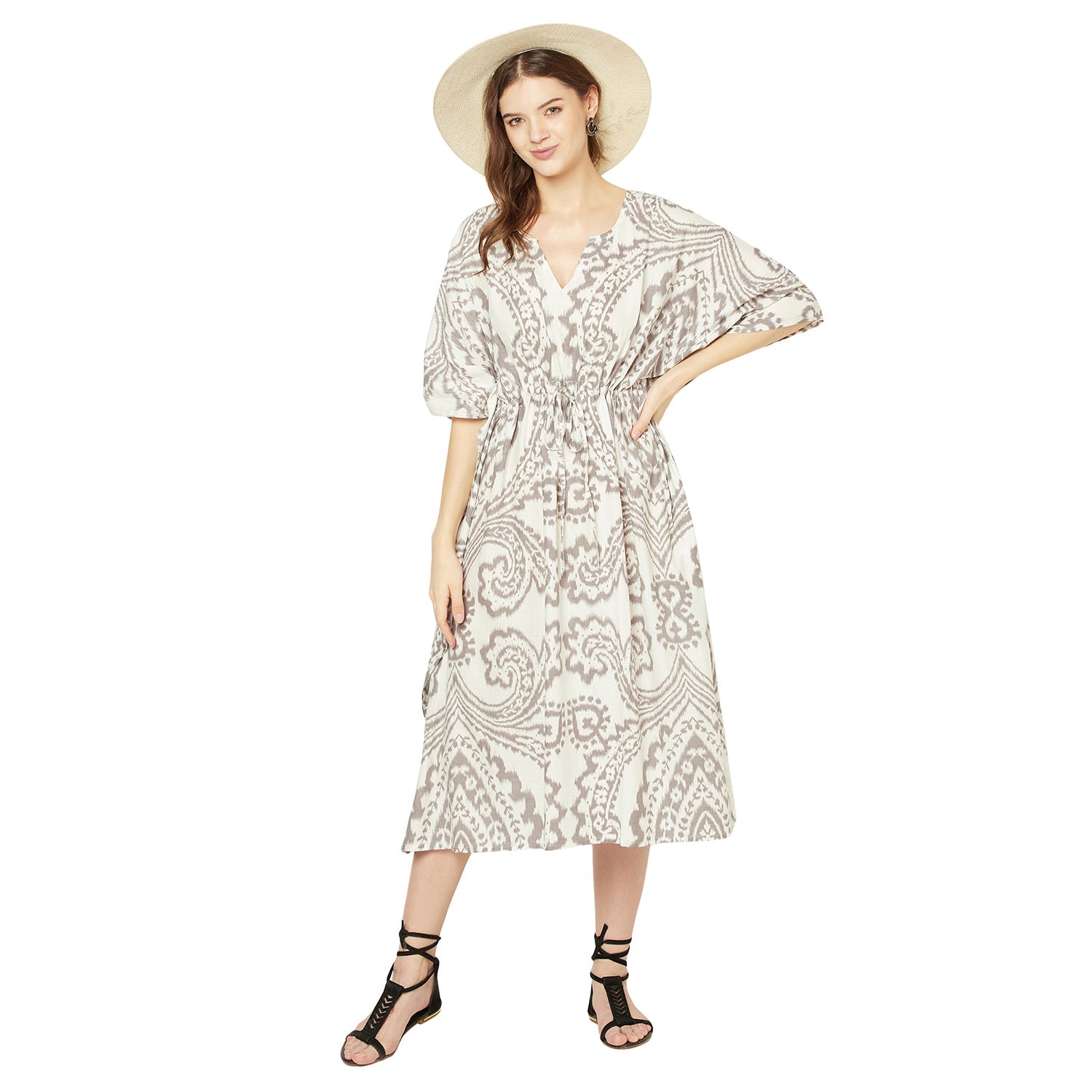 Earthly Elegance - 100% Cotton Kaftan