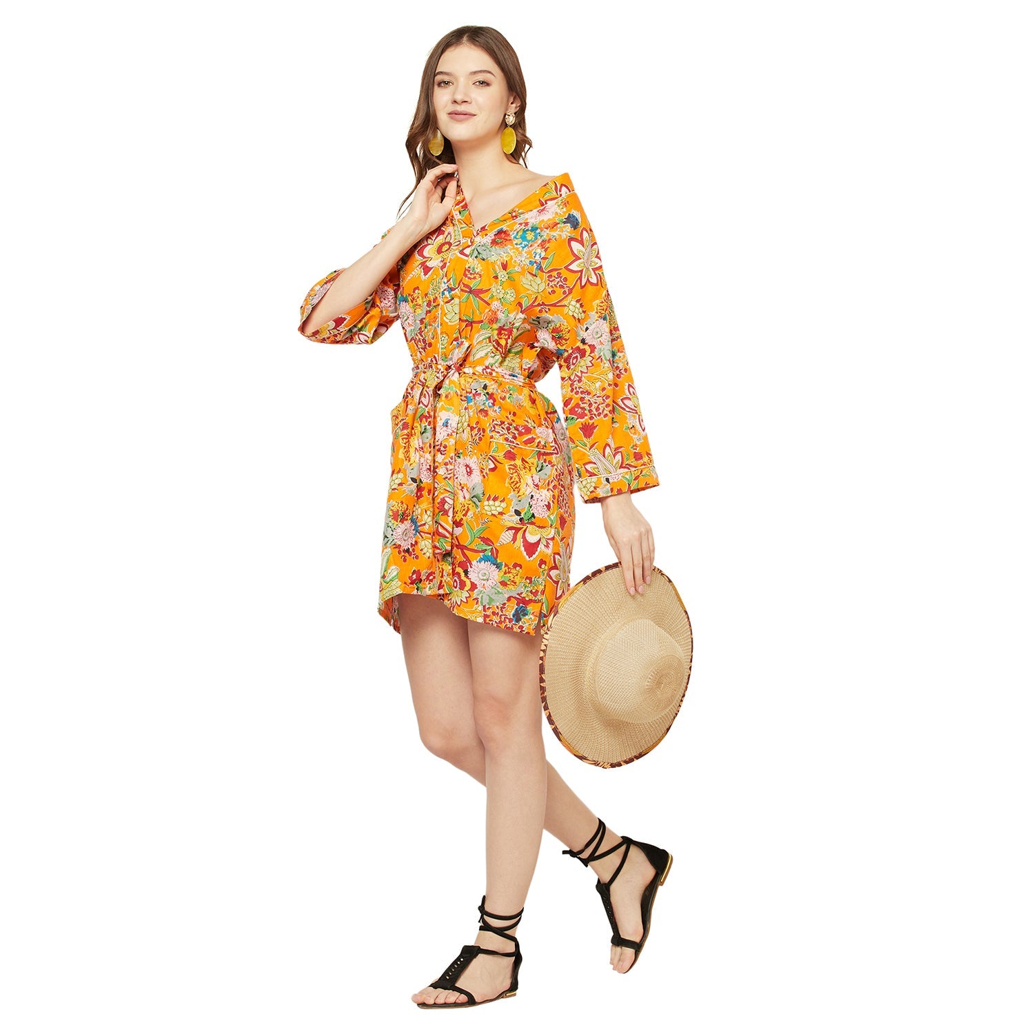 Bohemian Escape - Turkish Cotton Bathrobe