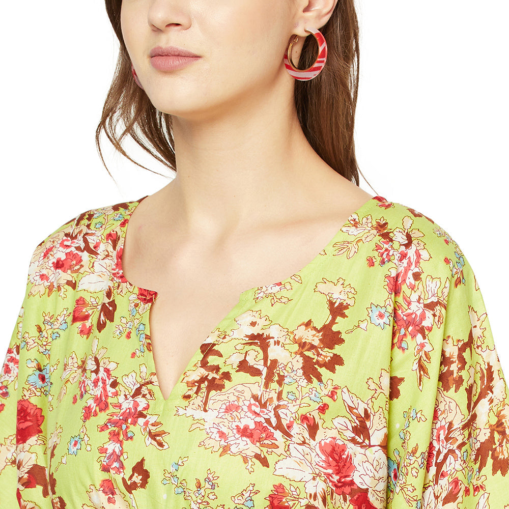 Elegant Ease Cotton Kaftan - 100% Cotton