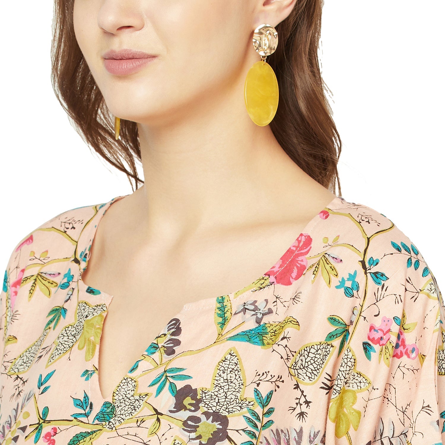 Nature's Symphony - 100% Cotton Kaftan