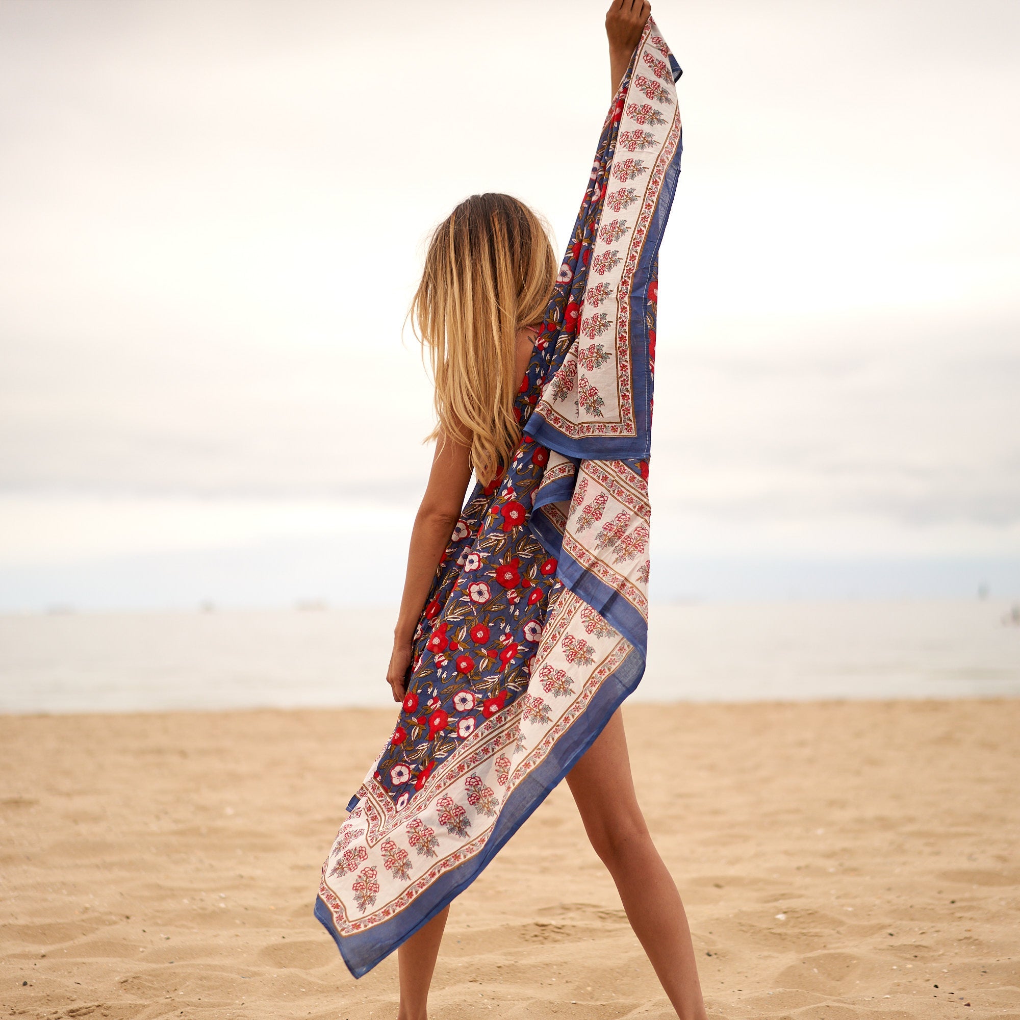 Soak Up the Sunshine Cotton Sarong | Vibrant Look