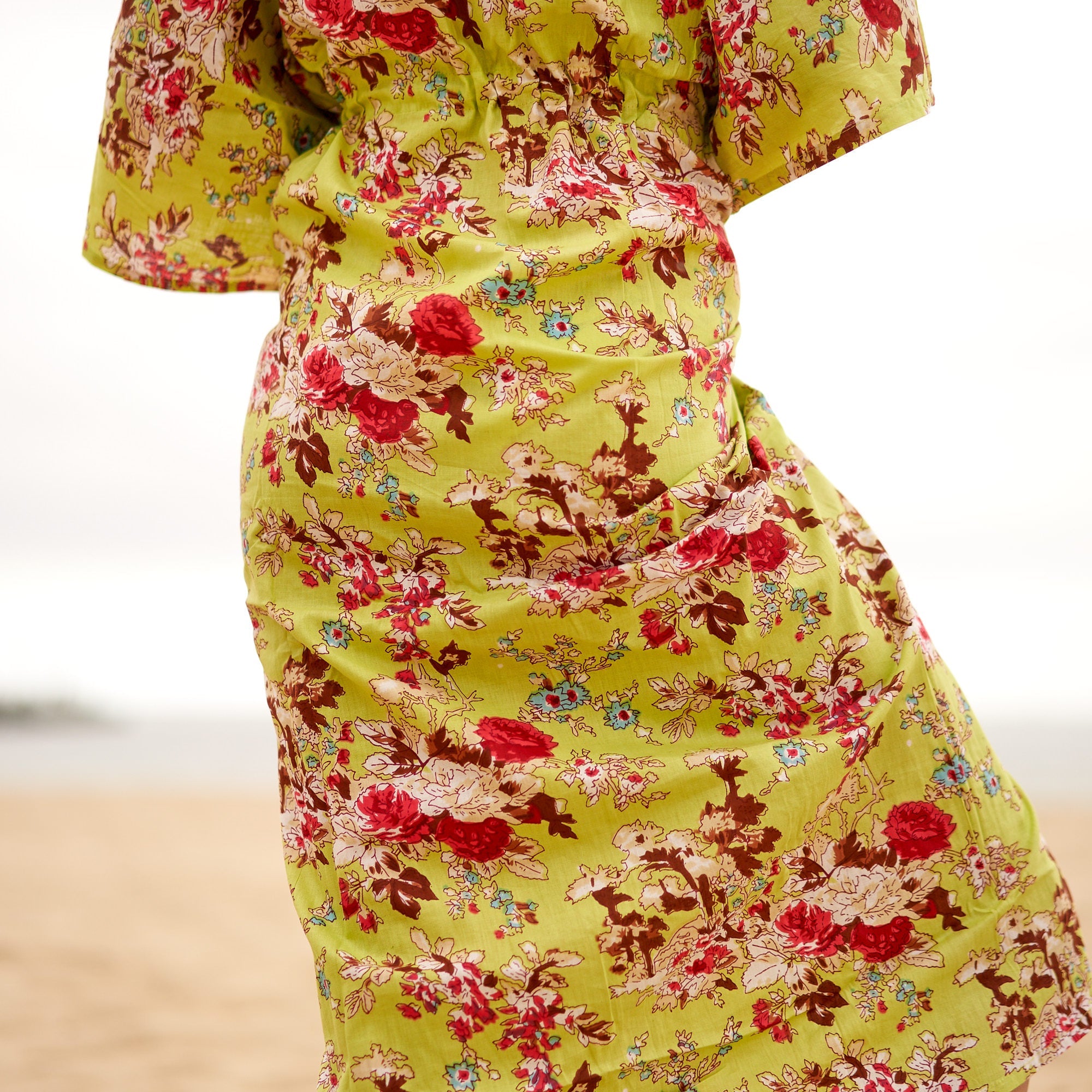 Sophisticated Botanicals Cotton Kaftan | Refined Style