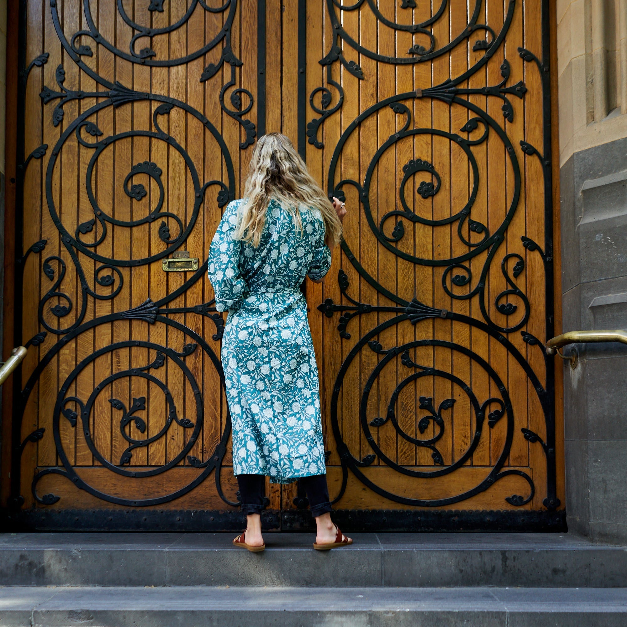 Endless Summer 100% Cotton Kimono Robe