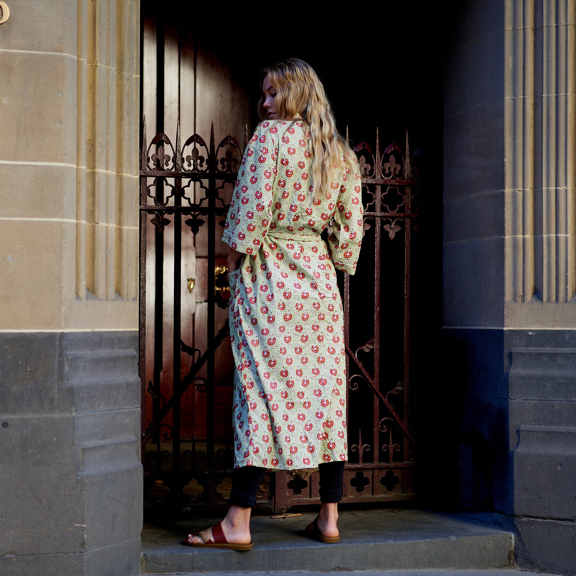 Dreamy Days 100% Cotton Kimono Robe