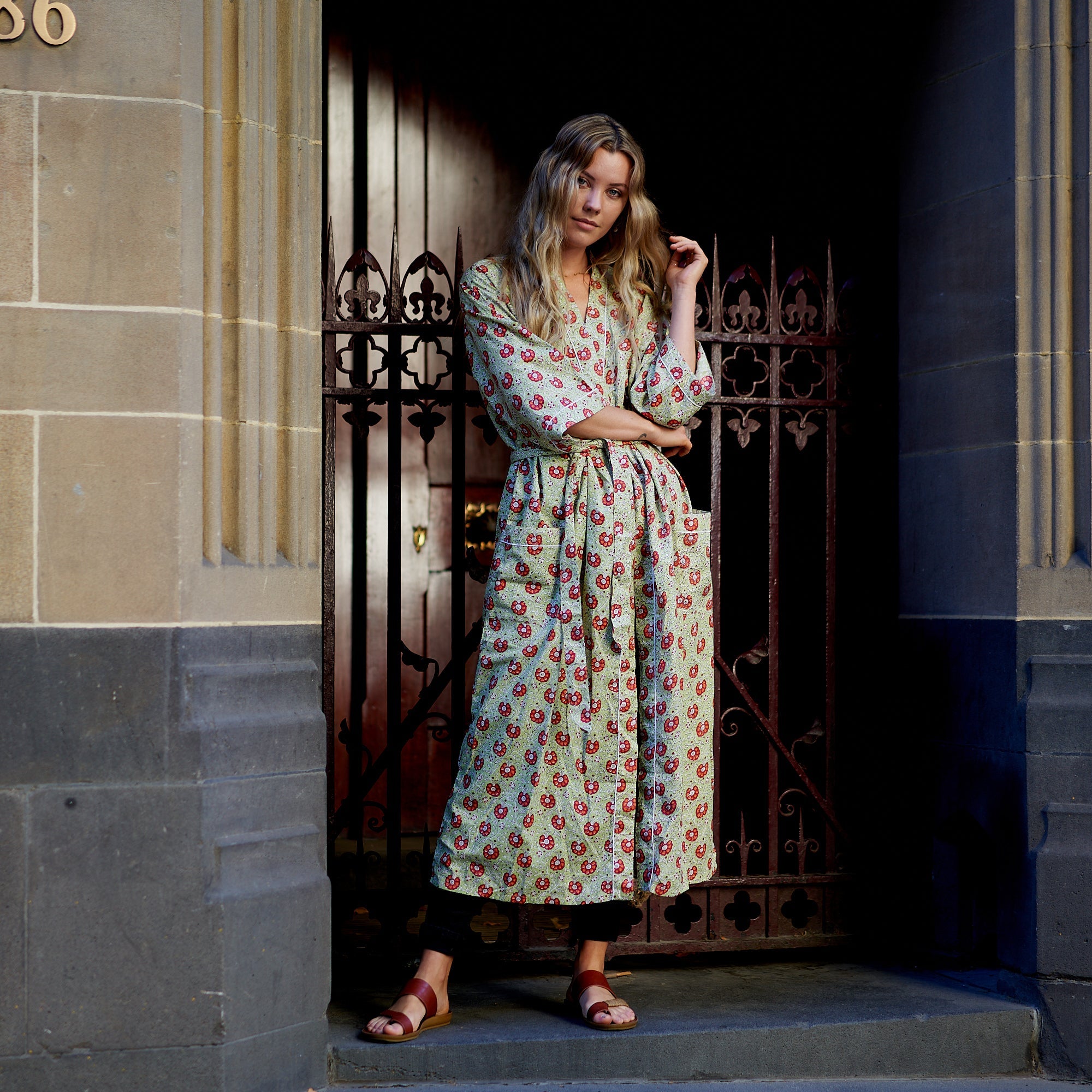 Dreamy Days 100% Cotton Kimono Robe
