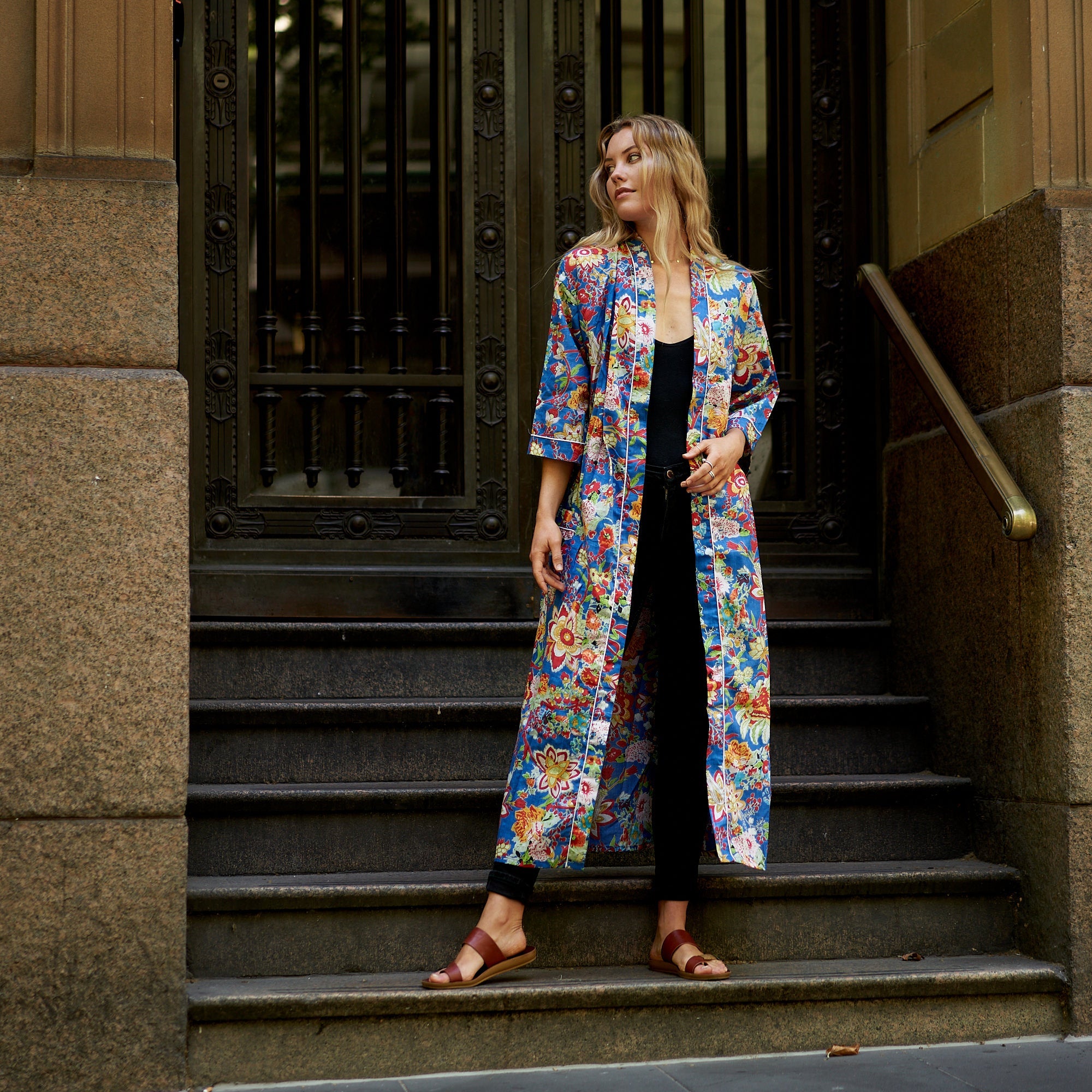 Lazy Sundays 100% Cotton Kimono Robe