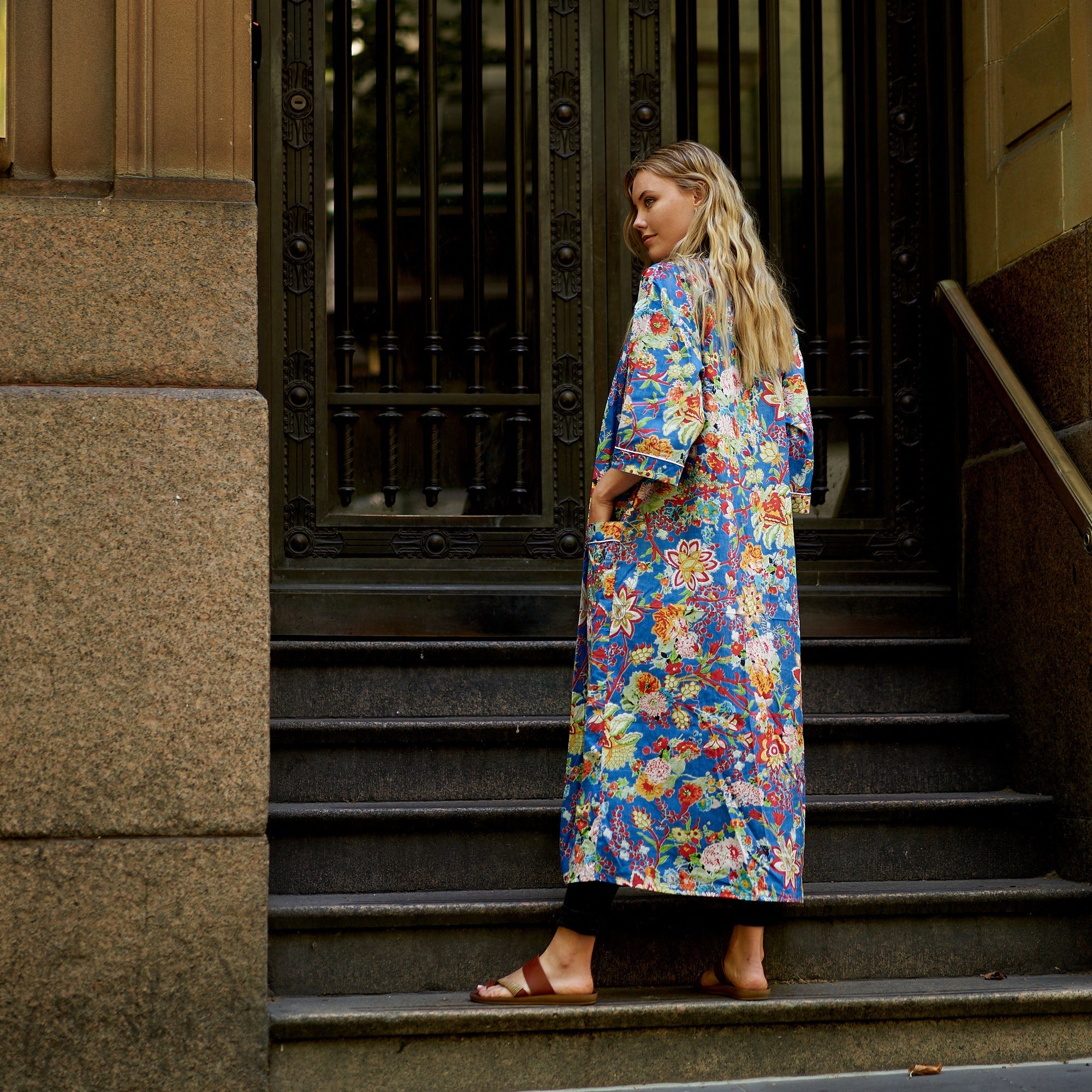 Lazy Sundays 100% Cotton Kimono Robe