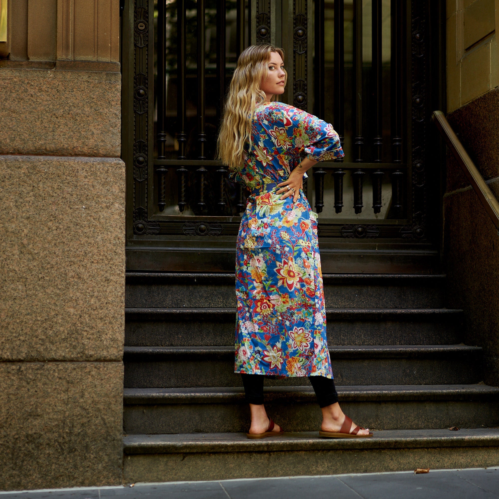 Lazy Sundays 100% Cotton Kimono Robe