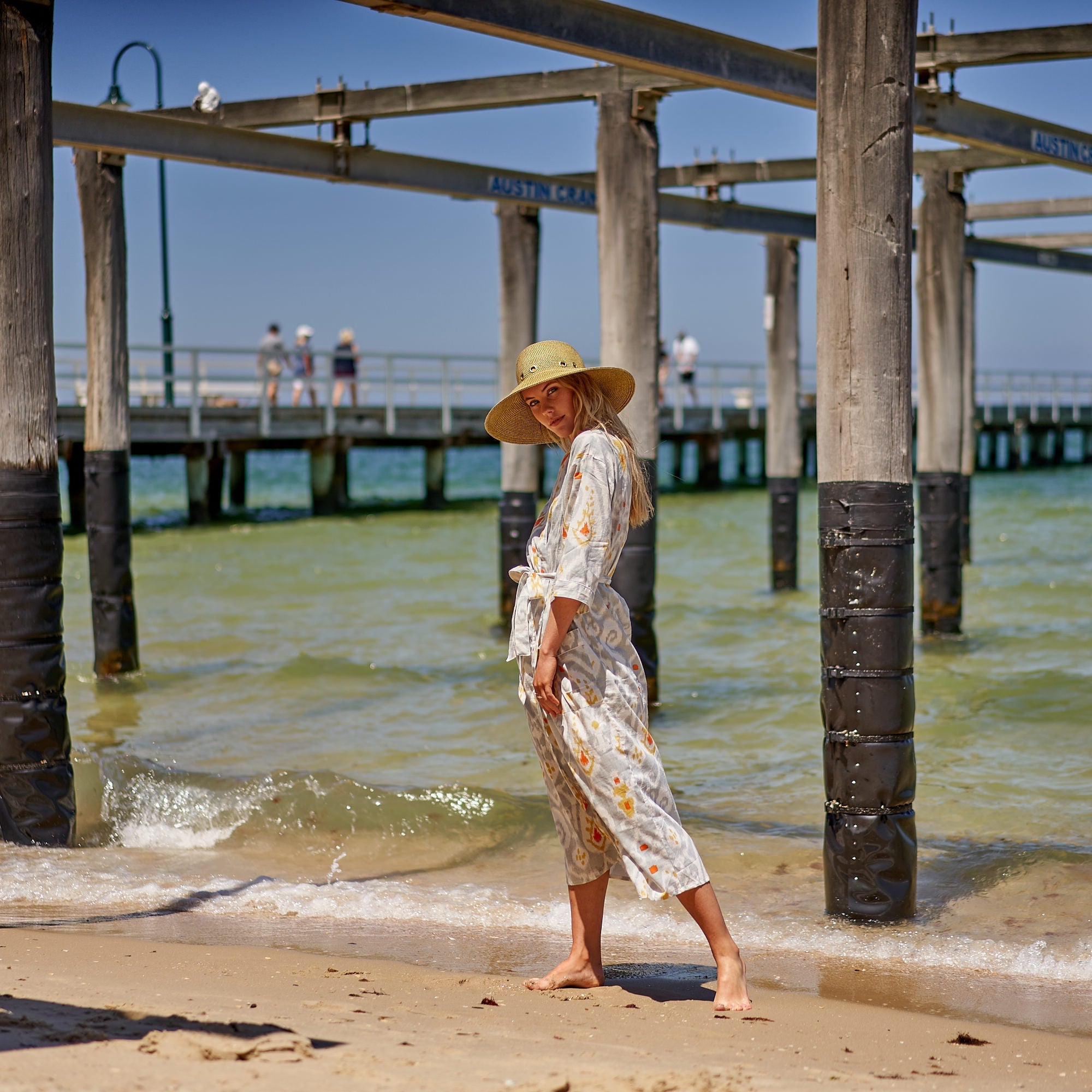 Forever Summer 100% Cotton Kimono Robe