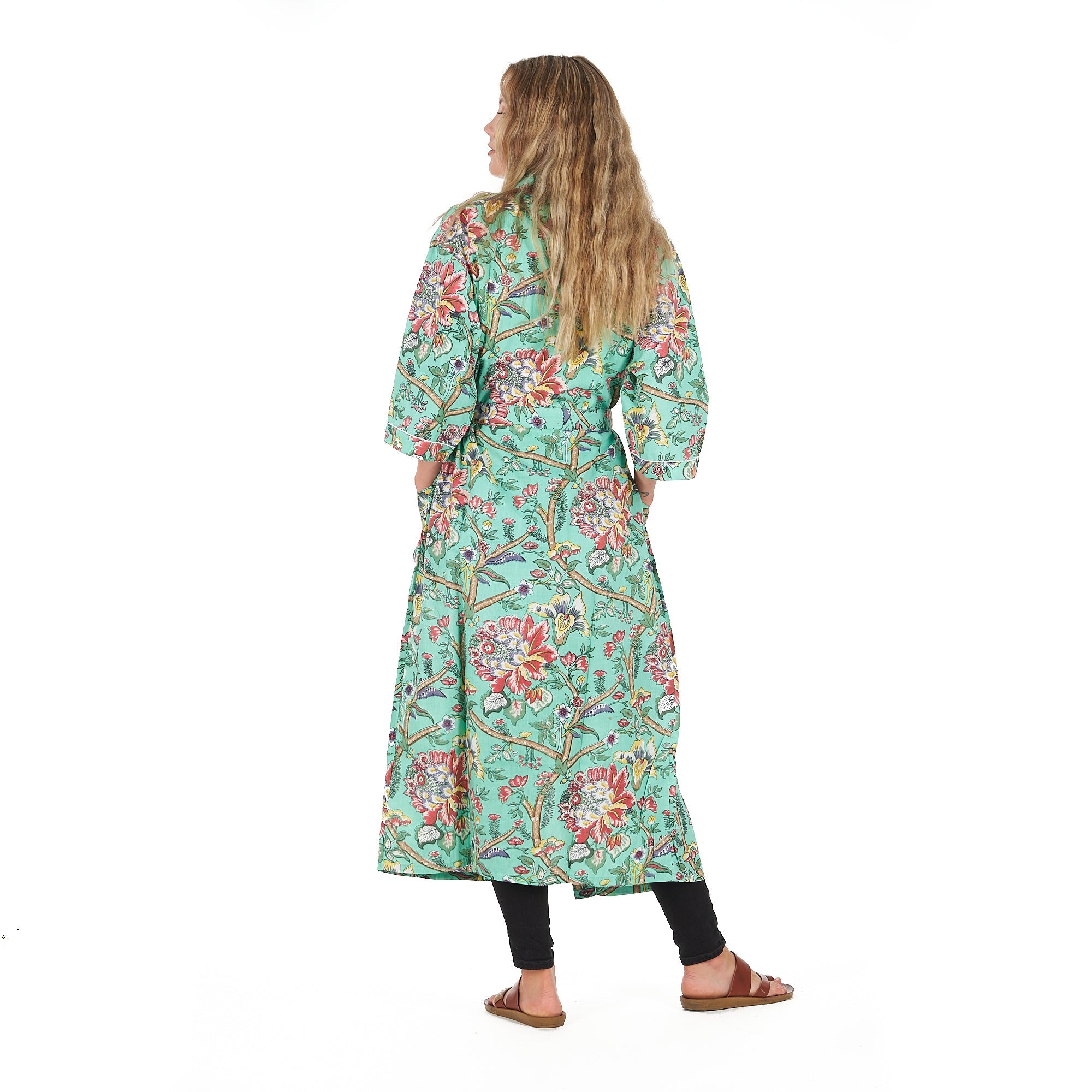 Calm & Collected Cotton Kimono Robe