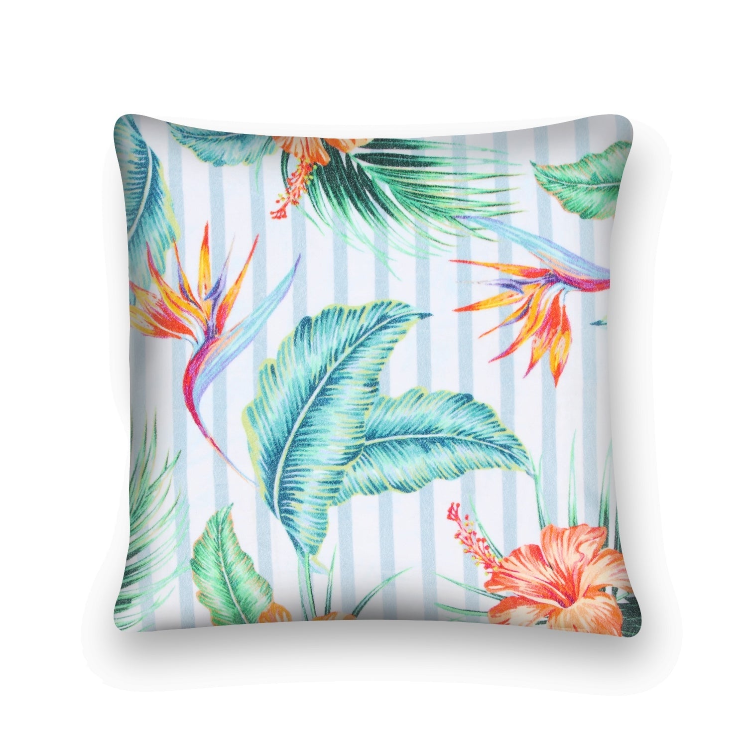 Jungle Haze Velvet Cushion Cover - Tropical Boho
