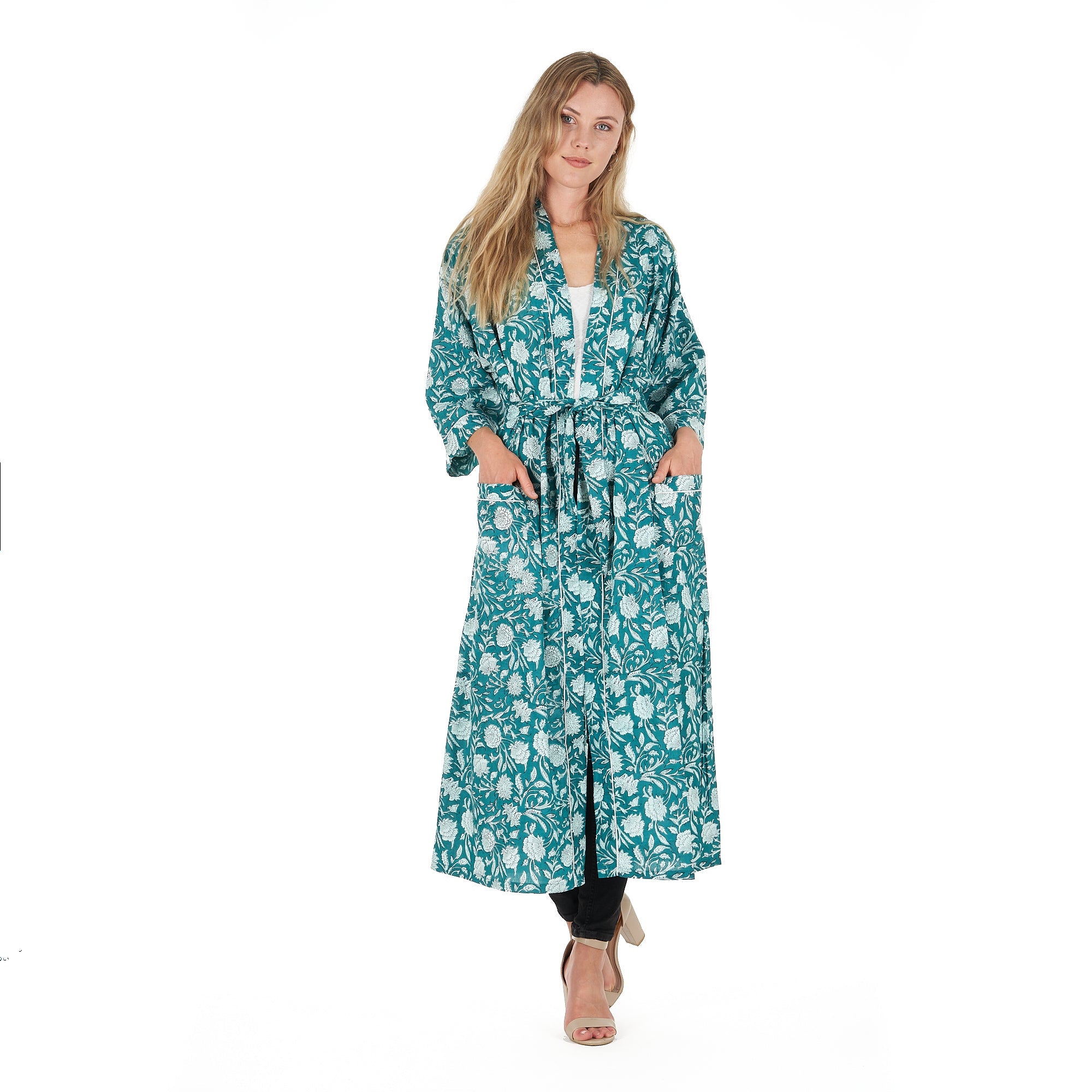 Mellow Moments Cotton Kimono Robe