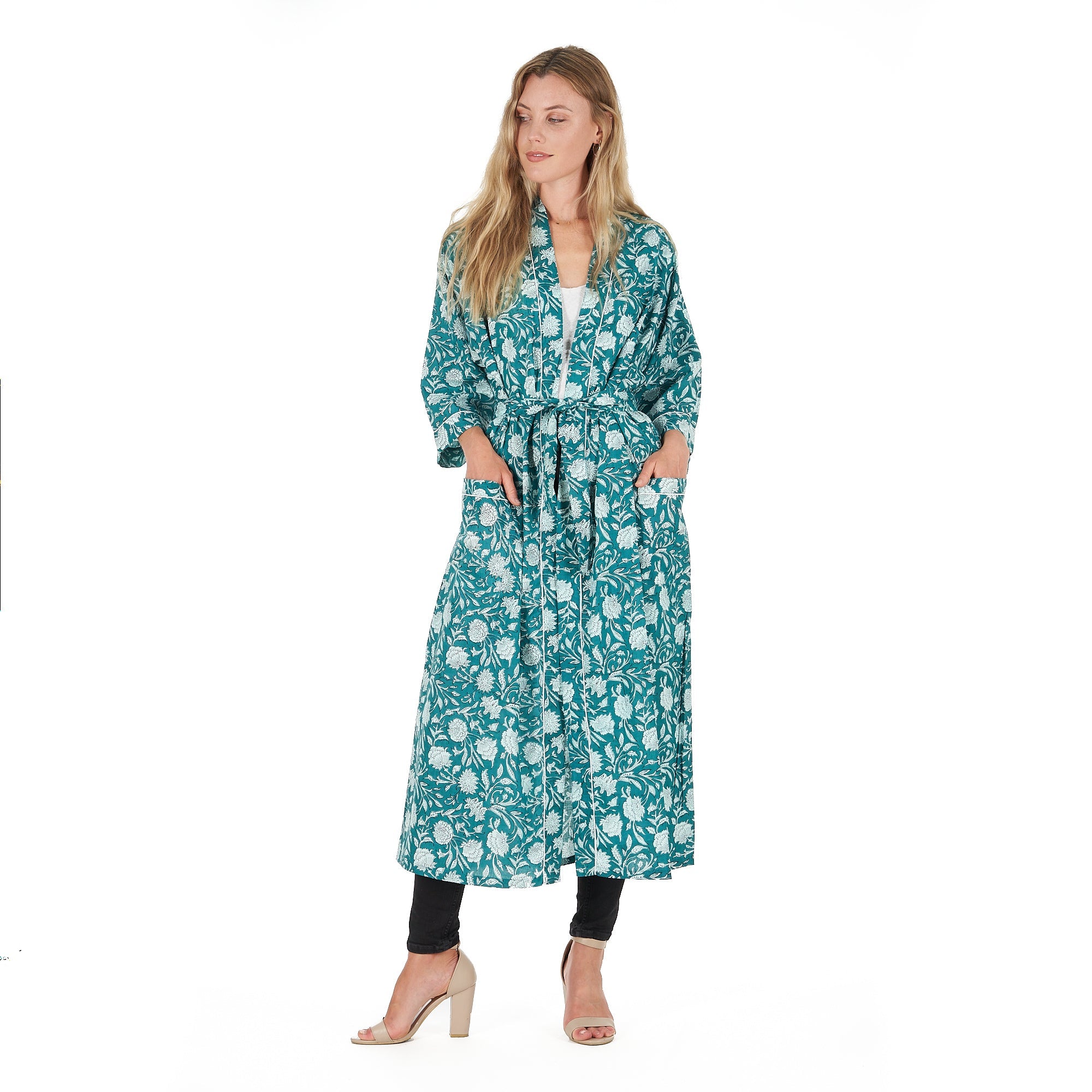 Mellow Moments Cotton Kimono Robe
