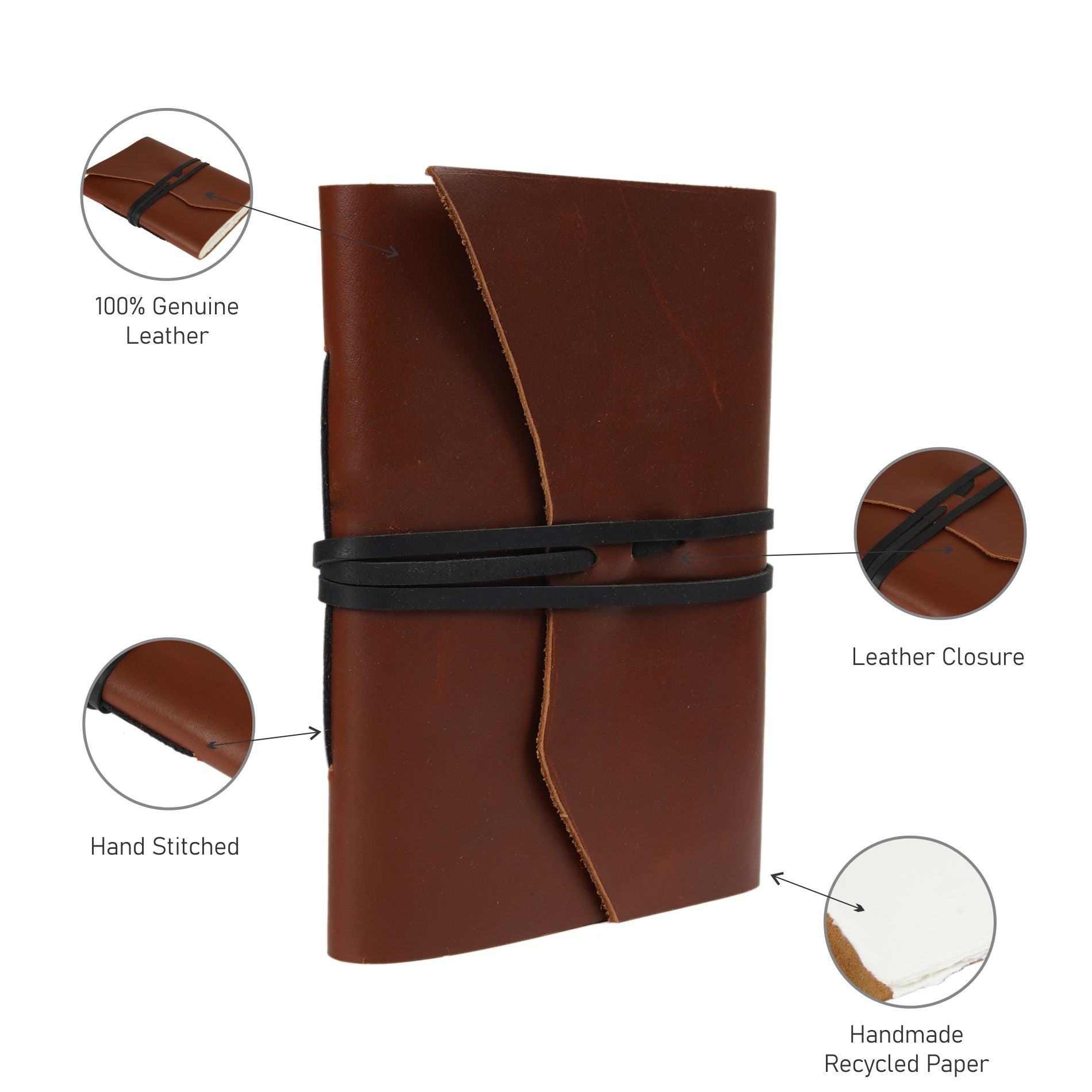 Nomadic Soul Leather Journal