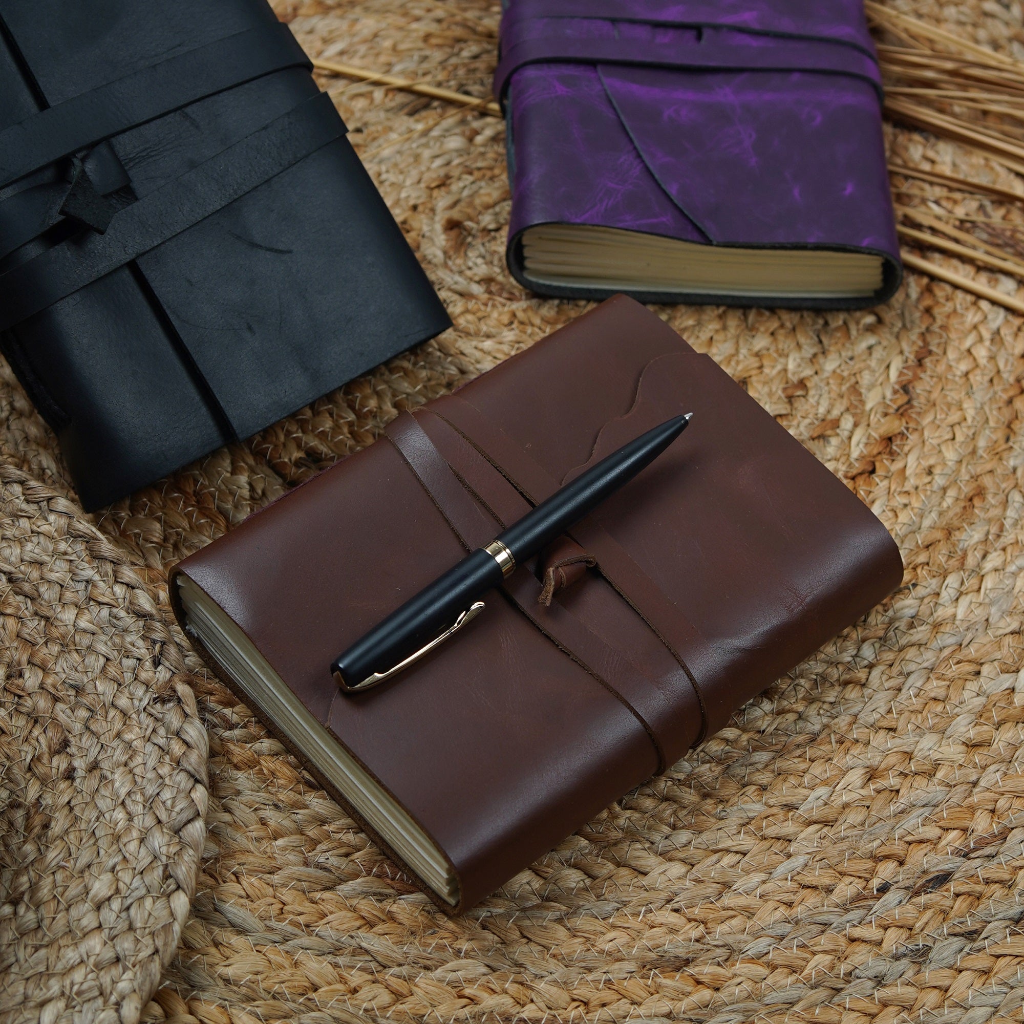 Antique Adventures Leather Journal
