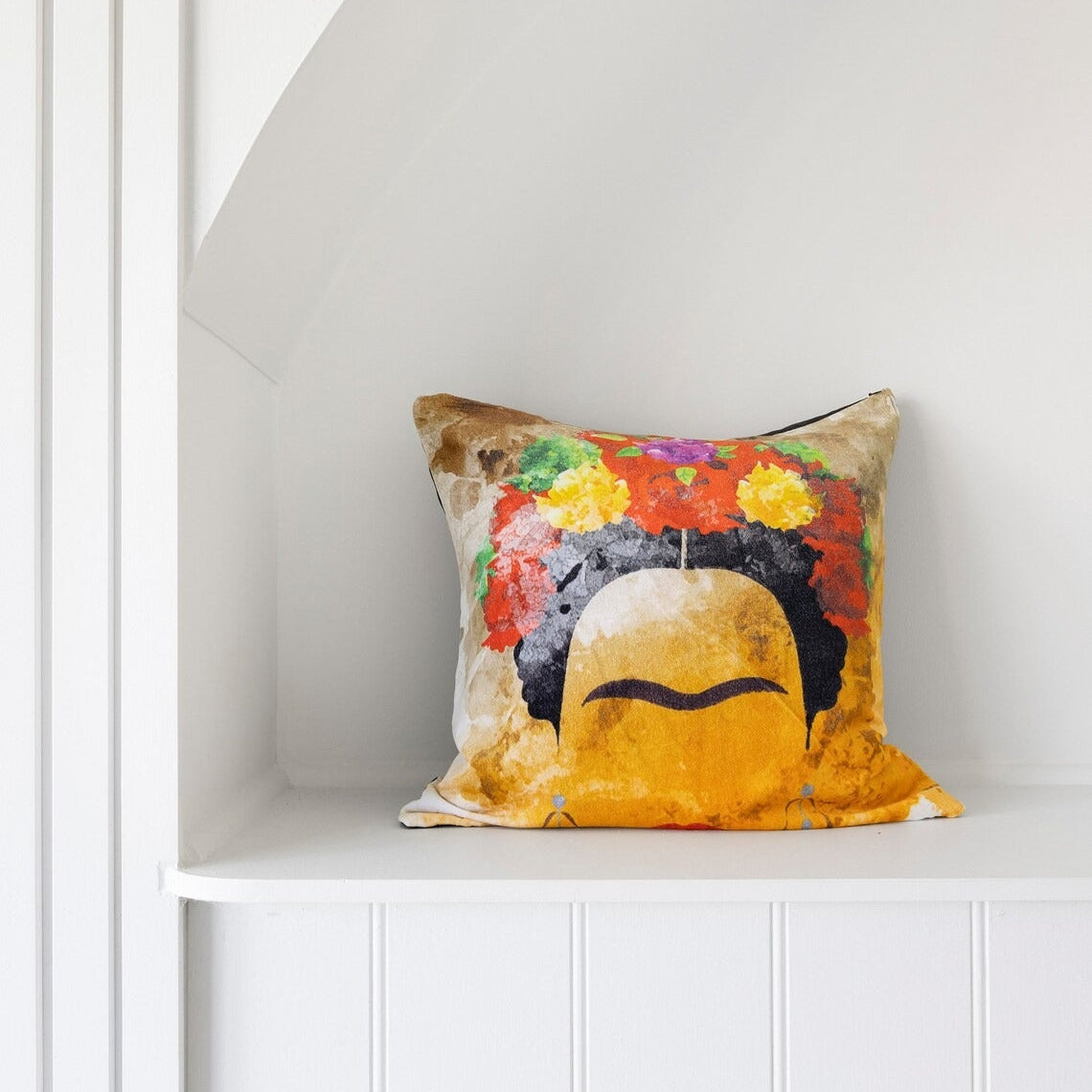 Mexican Cotton Cushion Cover - Boho Picnic Cotton Decor