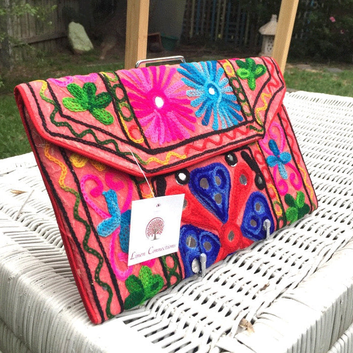 Gypsy Queen Boho Clutch Bag - Bold Design