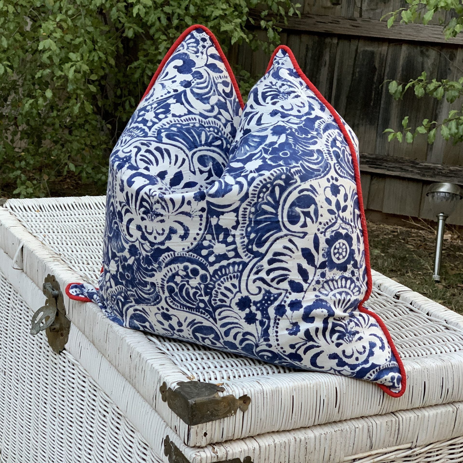 Timeless Florals Handmade Cotton Cushion