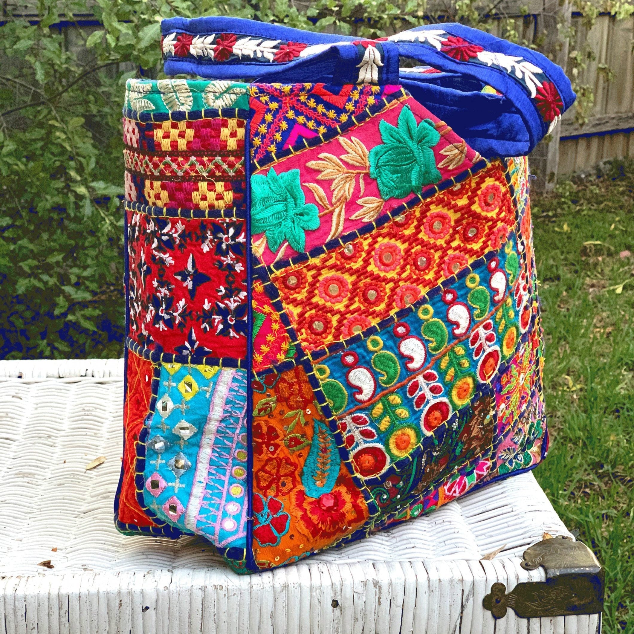Bohemian Vibrance Boho Tote Bag